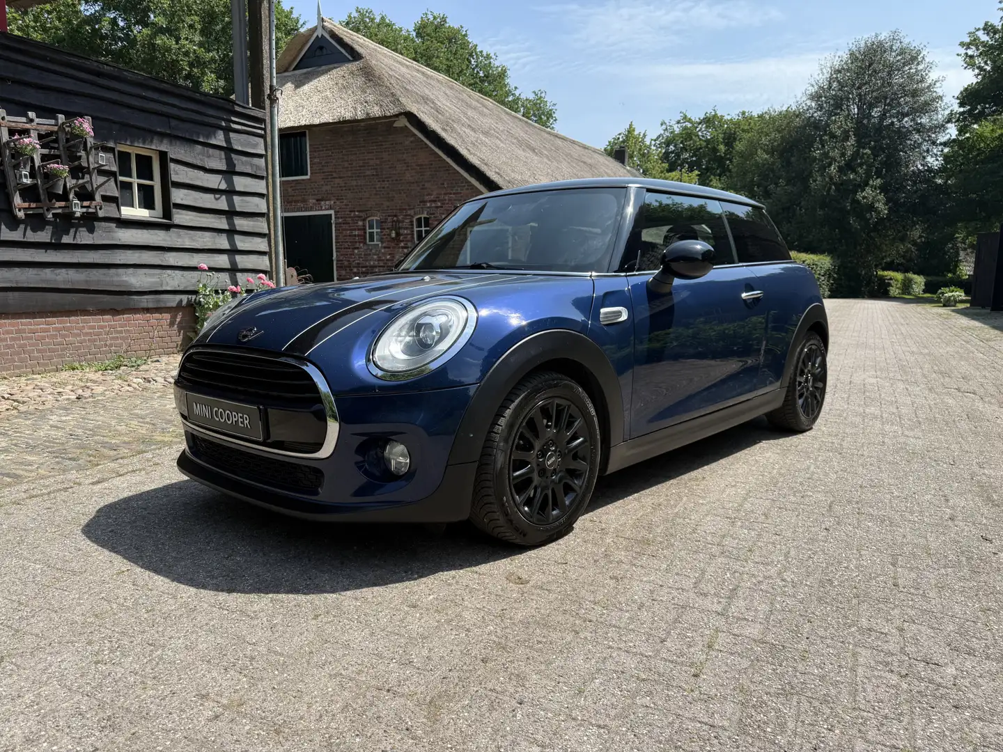 MINI Cooper Mini 1.5 Pepper. Multimedia,LED,stoelverw. Zeer mo Bleu - 1