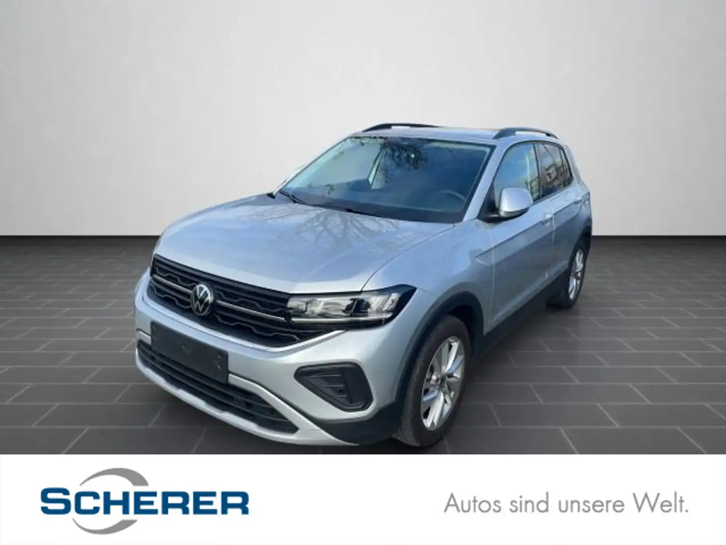 Volkswagen T-Cross 1.0 l TSI App Connect/LED/Sitzheizung vo Silber - 1