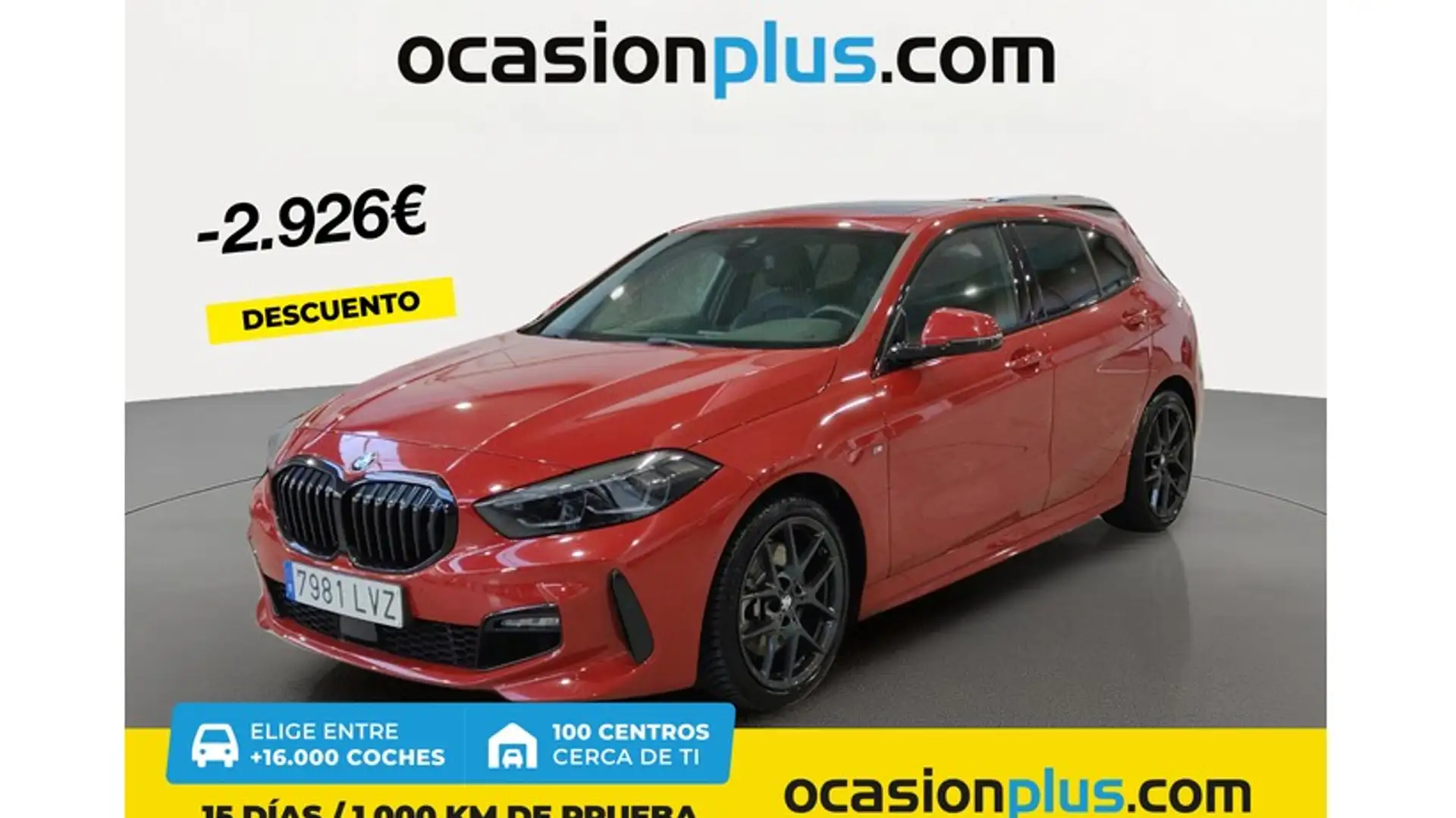 BMW 120 120iA Rojo - 1