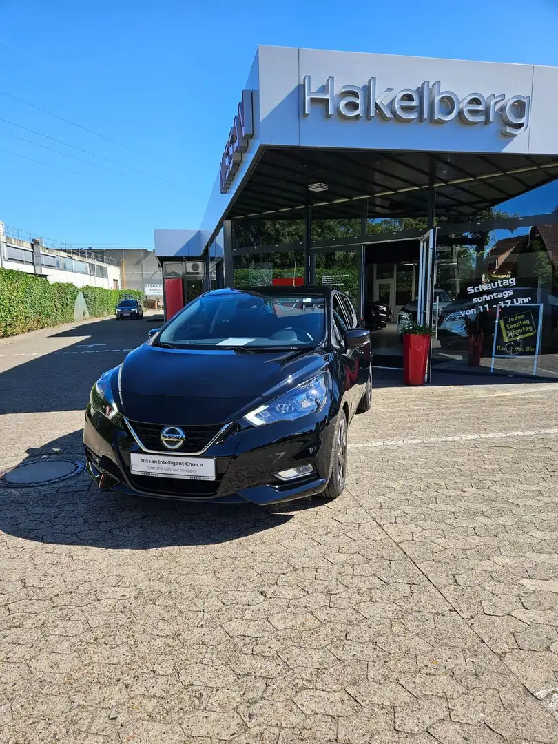 Nissan Micra 1.0 IG-T N-Way  Automatik, Navigation Zwart - 2