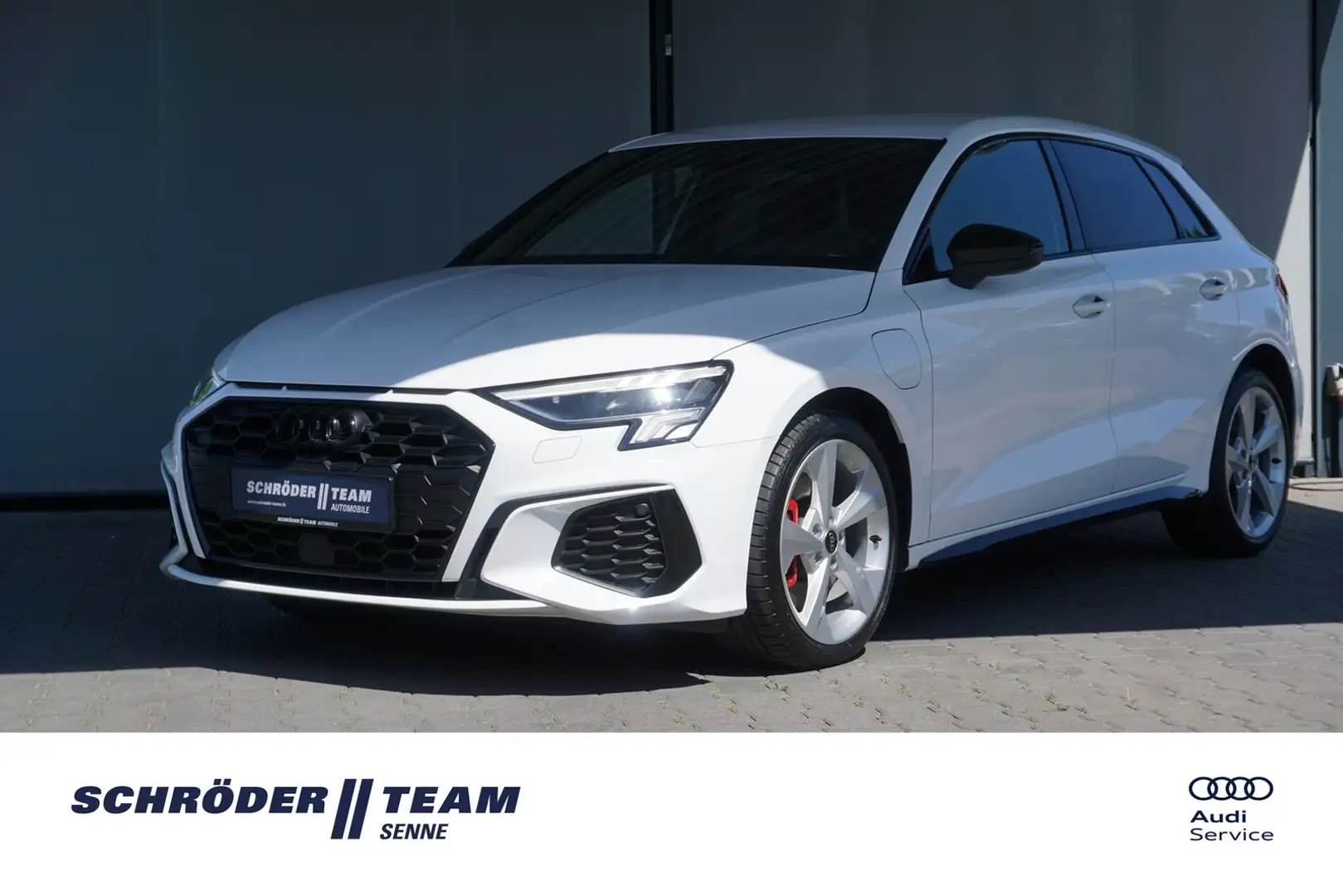Audi A3 Sportback 45 TFSI e S line Navi ACC LED BO Blanc - 1