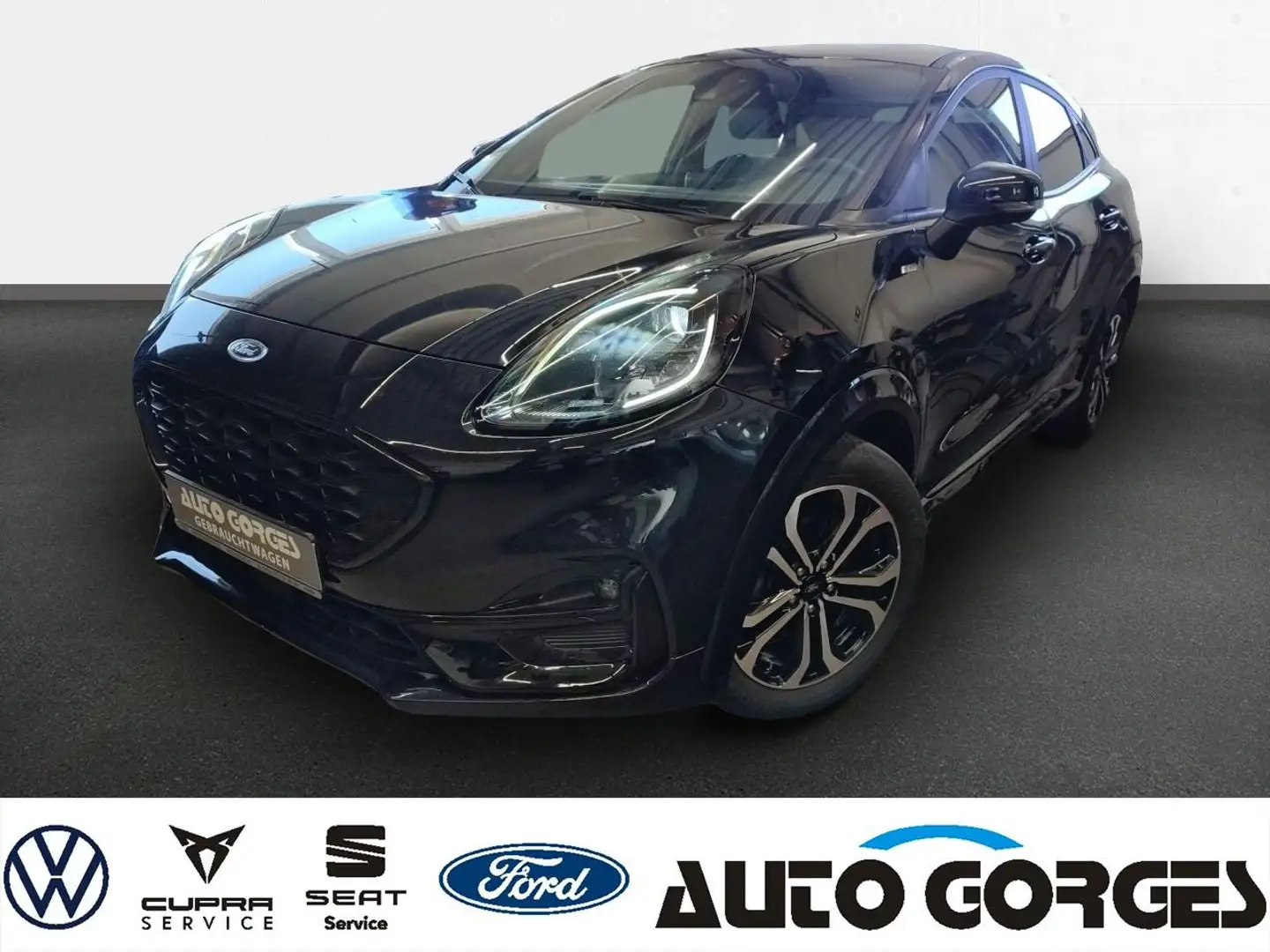 Ford Puma ST-Line 1.0 EB MHEV +WINTERPAKET+ELEKTR.-HECKKLAPP Schwarz - 1