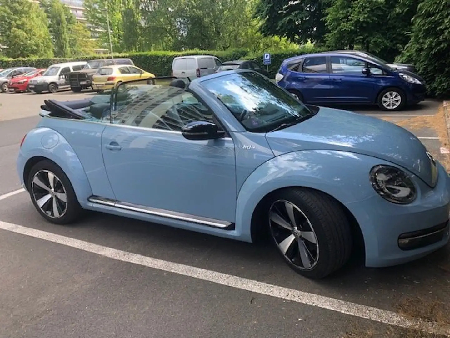 Volkswagen Beetle Beetle Cabriolet 1.4 TSI Sport DSG Bleu - 1