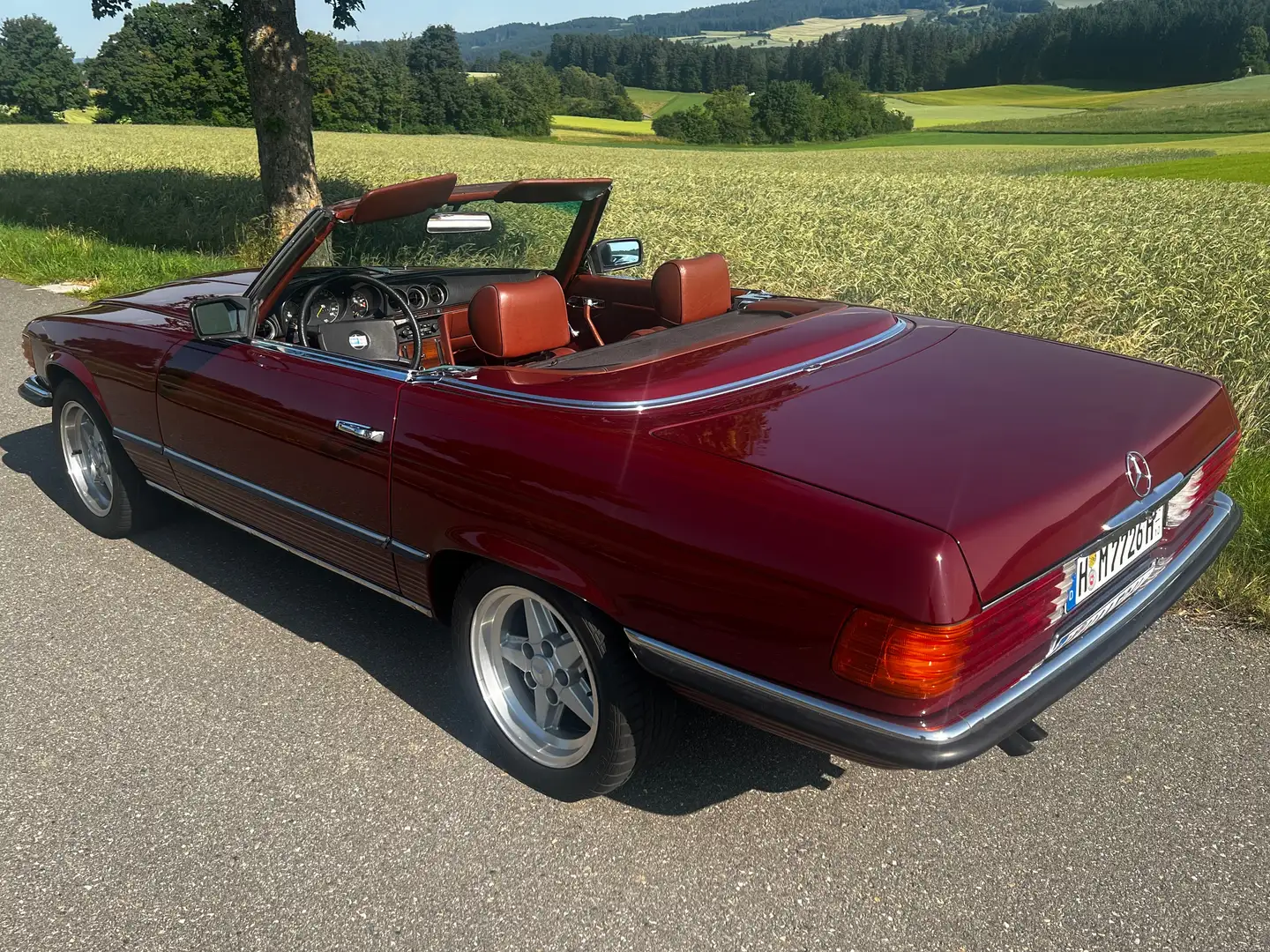 Mercedes-Benz SL 280 Rot - 2