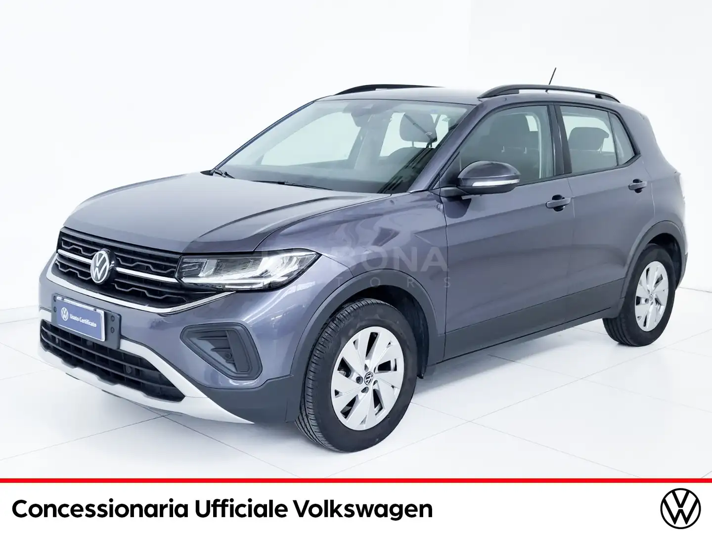 Volkswagen T-Cross 1.0 tsi life 115cv dsg Gris - 1