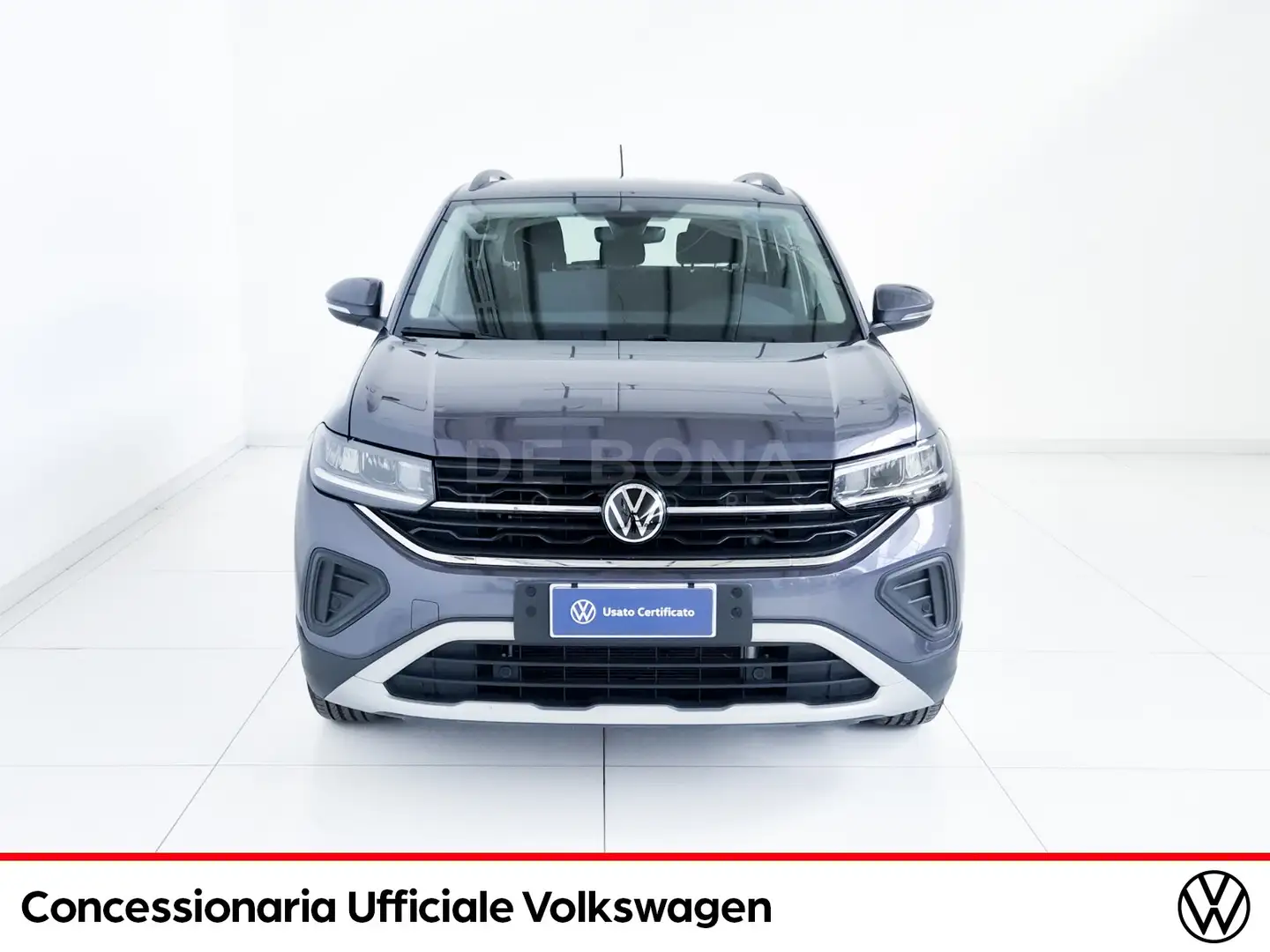 Volkswagen T-Cross 1.0 tsi life 115cv dsg Gris - 2