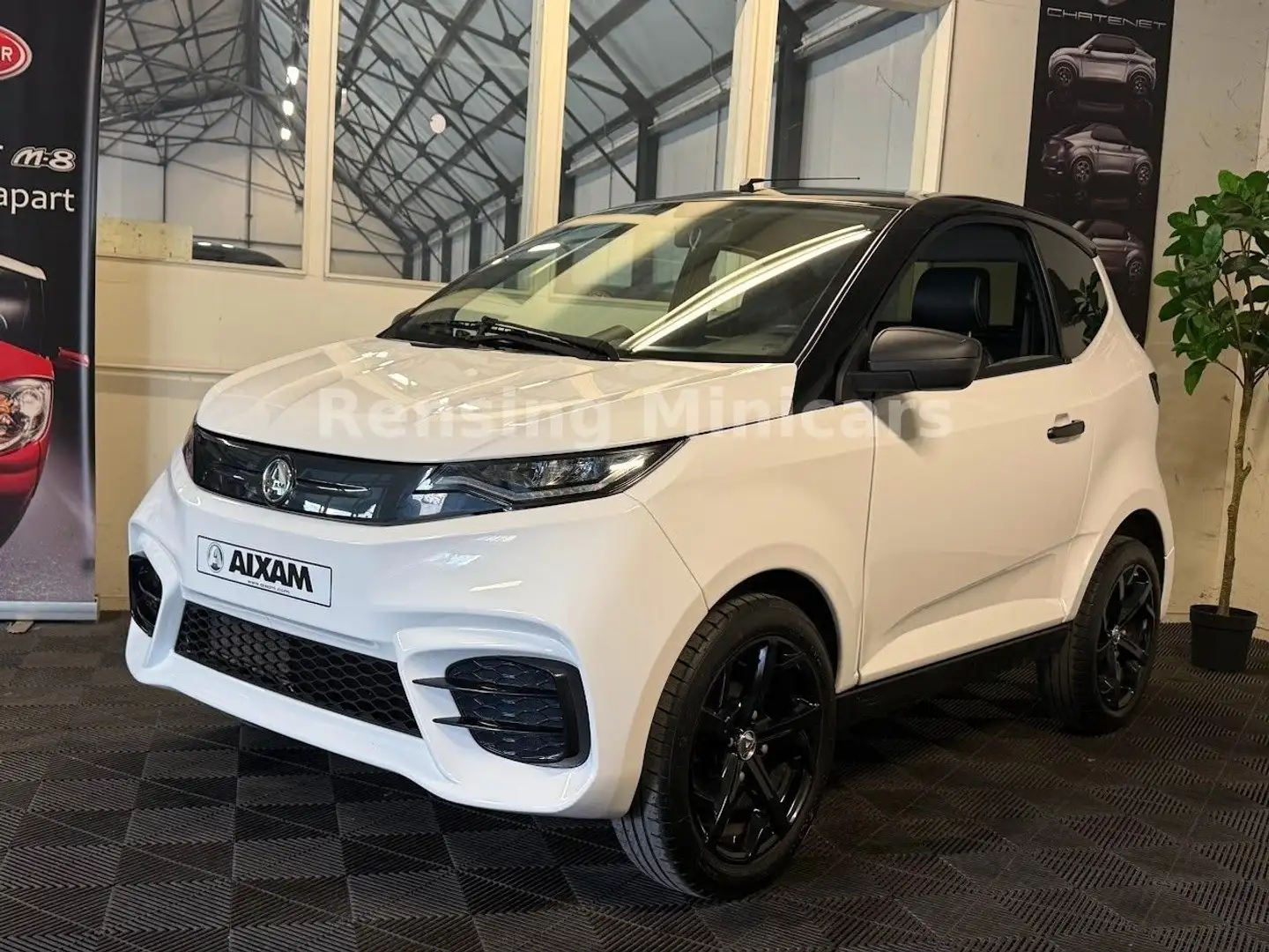 Aixam City SPORT S10 TABLET Mopedauto Microcar 45 KM Weiß - 2