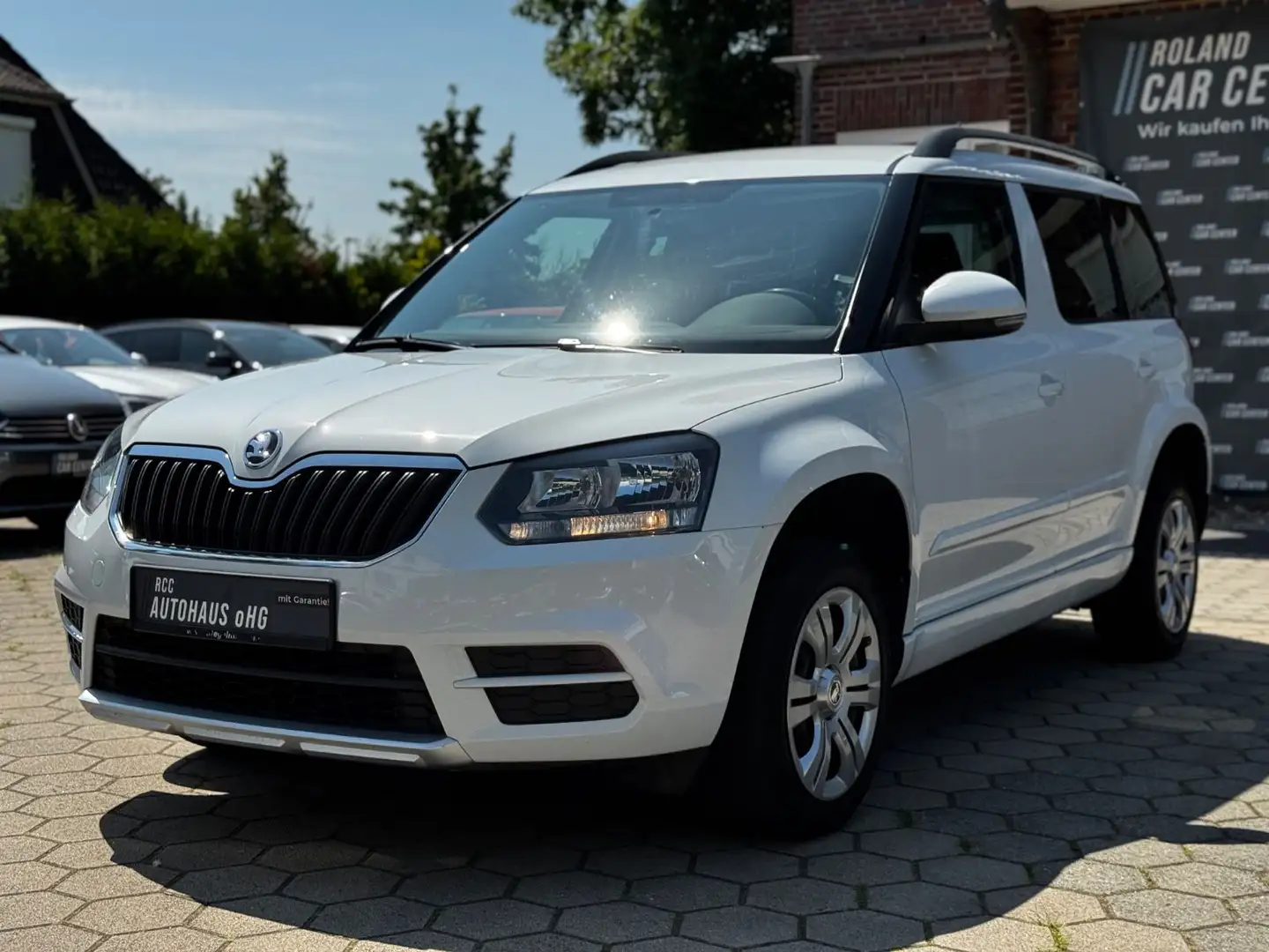 Skoda Yeti Active AHK Weiß - 1