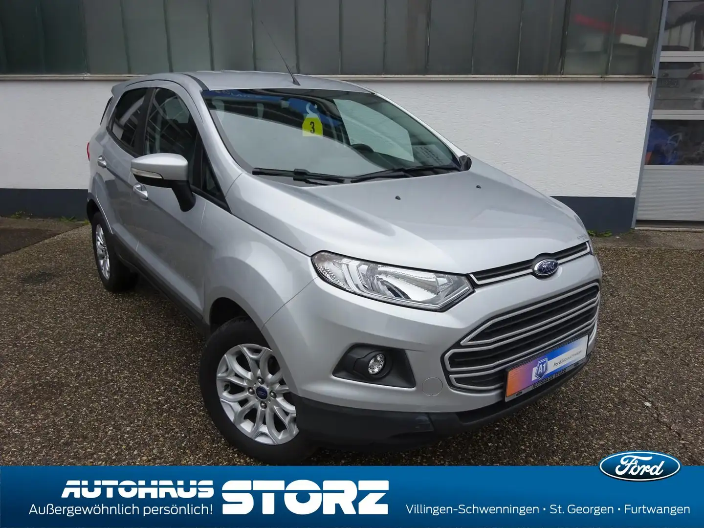 Ford EcoSport Trend WINTER PAKET|KLIMAAUTOMATIK|BLUETOOTH|LM-FEL Silber - 1