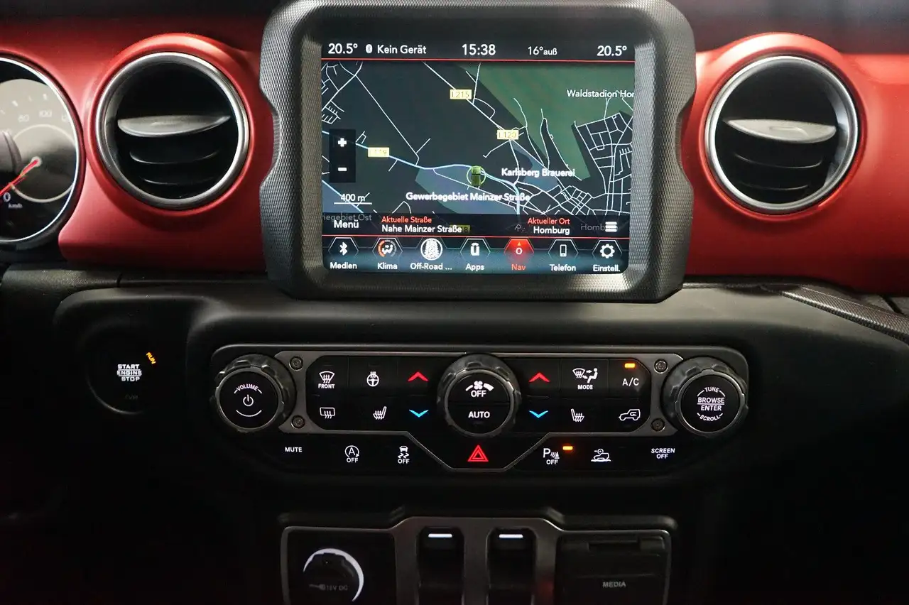 Jeep Wrangler Rubicon 3.6L V6 Trail Rated Kamera+AHK 12