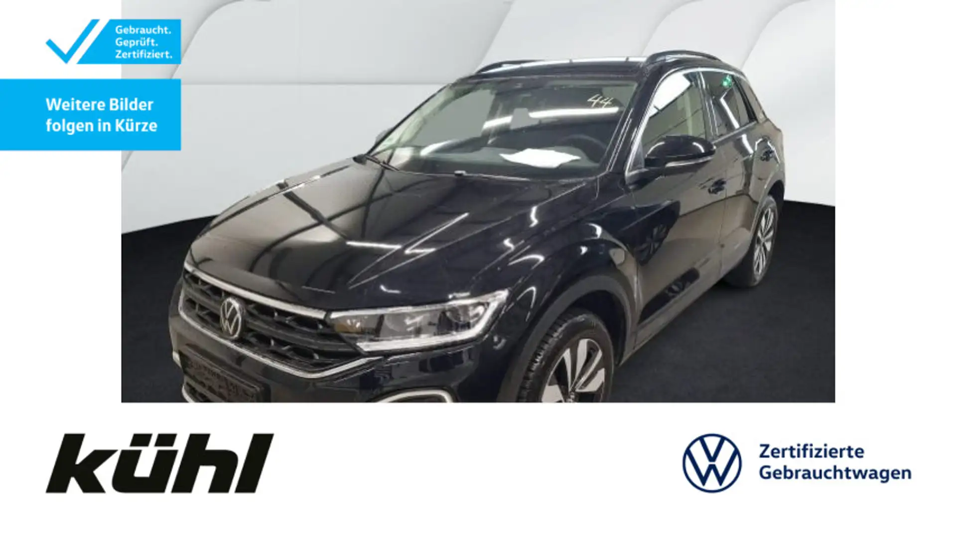 Volkswagen T-Roc 2.0 TDI DSG Goal LED+/ACC/Kamera/App/Navi/ Schwarz - 1