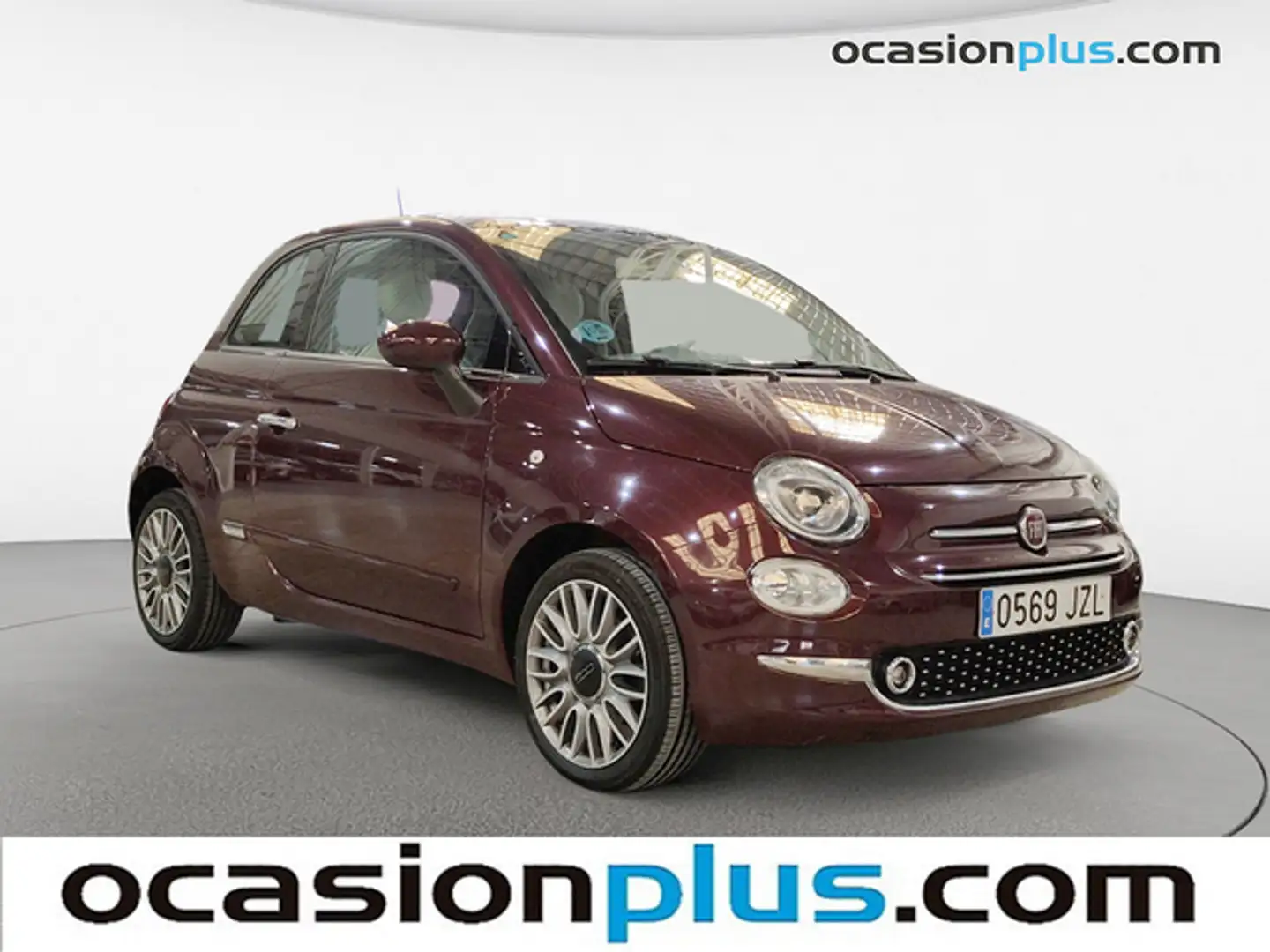 Fiat 500 1.2 Lounge Rojo - 2