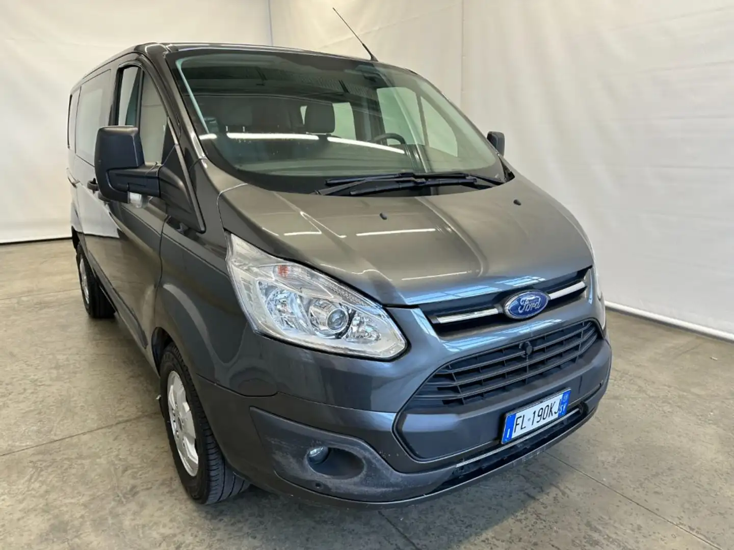 Ford Transit Custom 290 2.0 TDCi 170 aut. PL-DC Furgone CARROZZERIA DA Grigio - 2