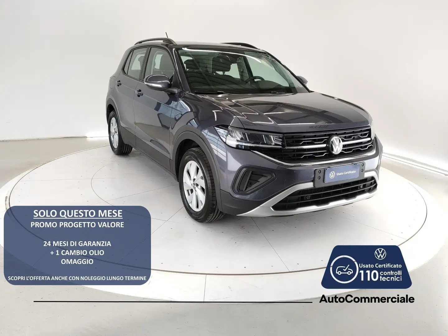 Volkswagen T-Cross 1.0 TSI Life Grigio - 1