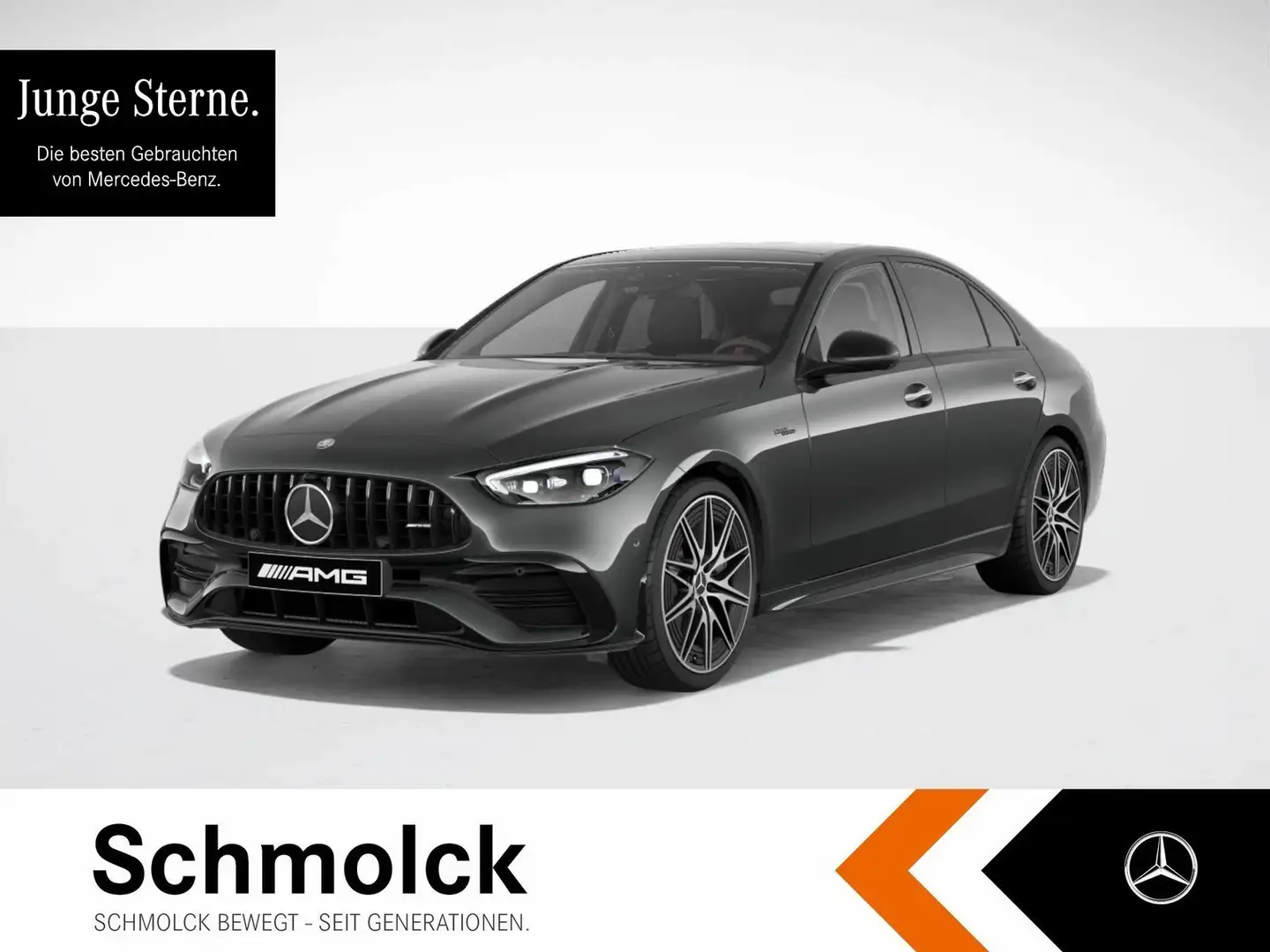 Mercedes-Benz C 43 AMG C 43 4M PREM.PLUS+NGHT+DSTR+KYLGO+BURM+HUD+PANO Gris - 1