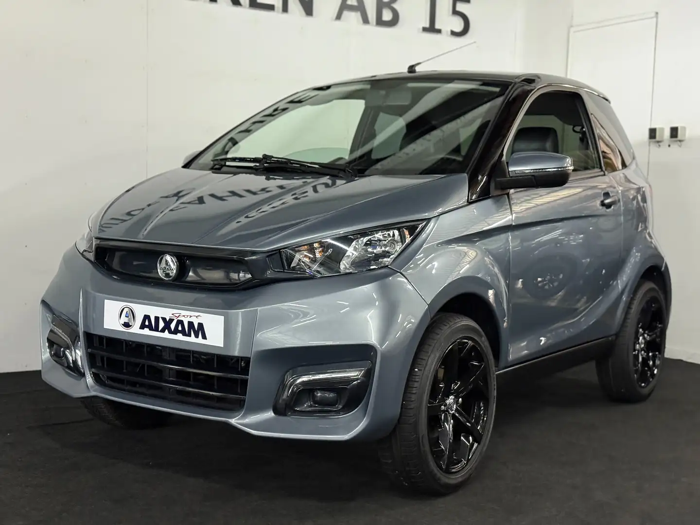 Aixam City Sport, Elek, CarPlay, RFK Mit Kostenlose Lieferung Šedá - 2