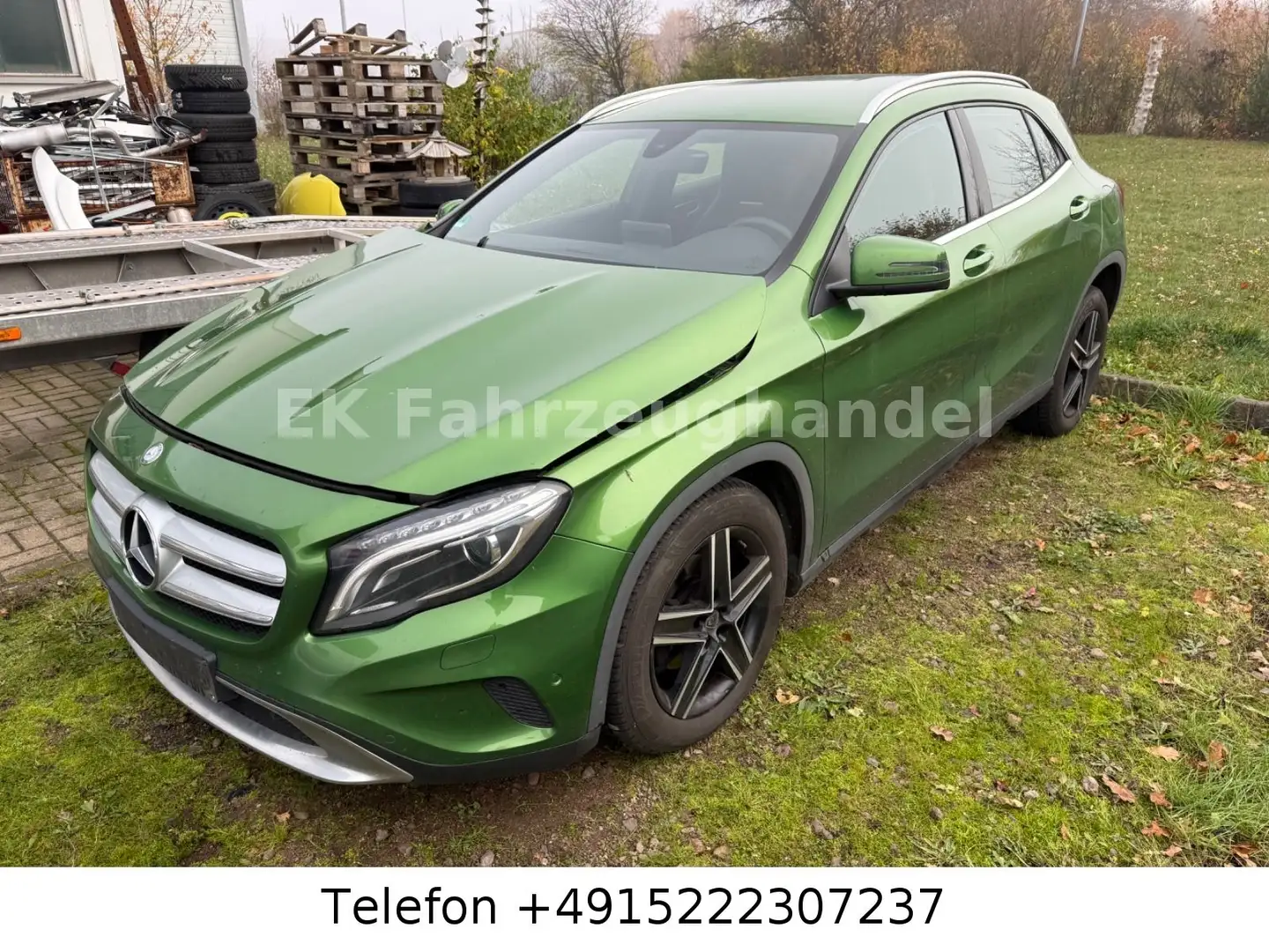 Mercedes-Benz GLA 200 CDI / d 4 Matic Grün - 2