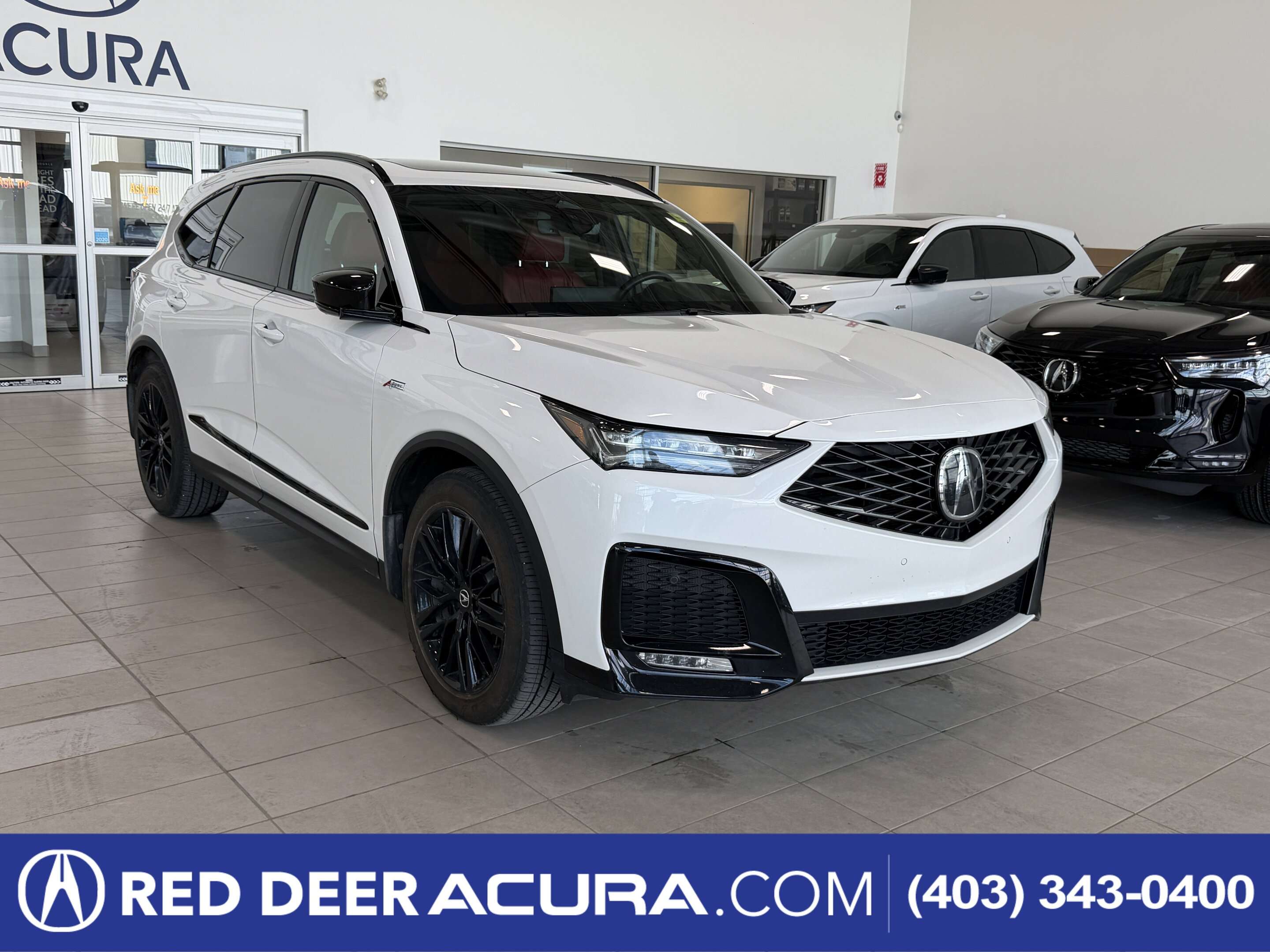2025 Acura MDX PLATINUM ELITE | RED LEATHER | LUXURY | 7 PASS.