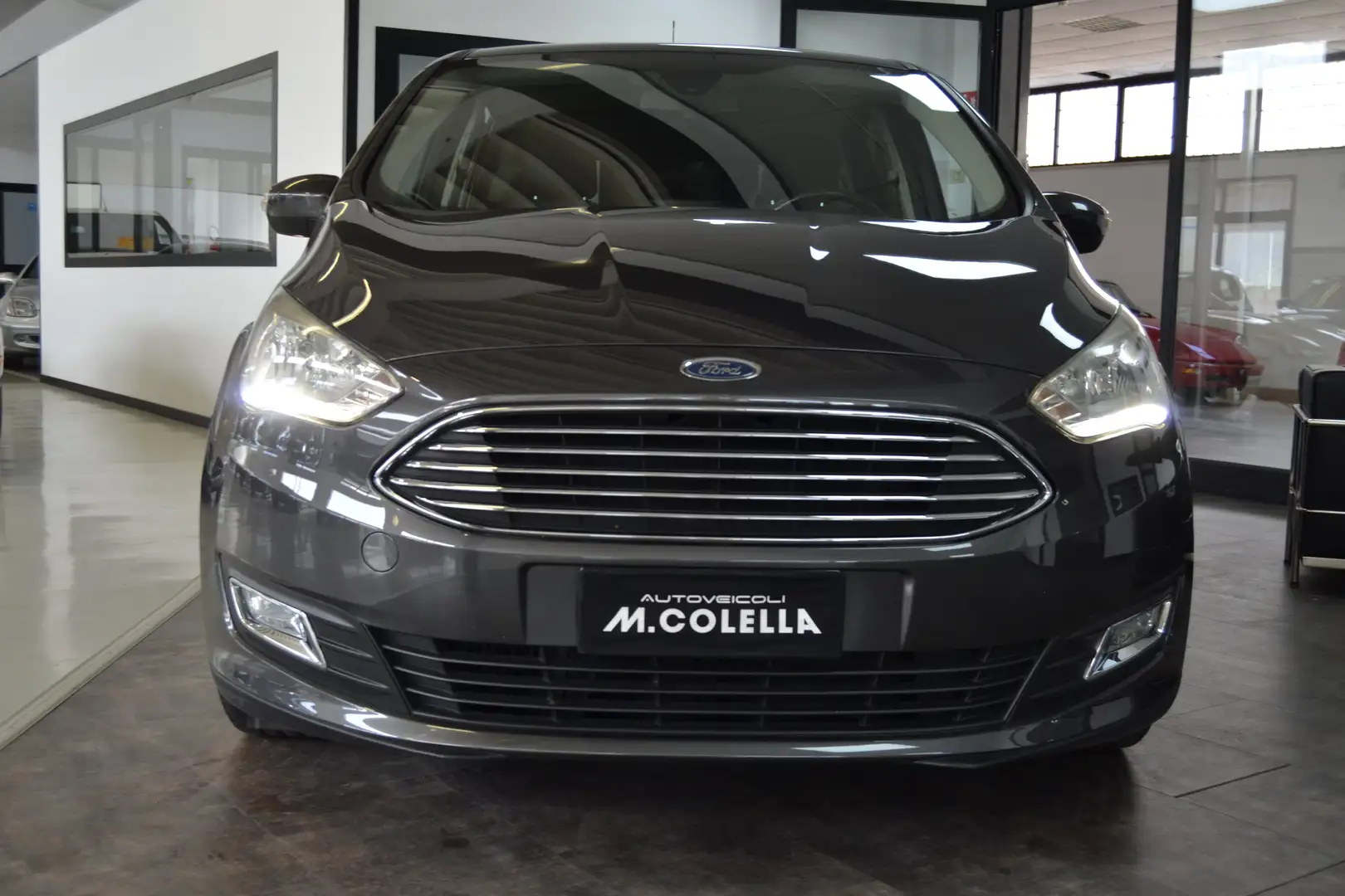 Ford C-Max 1.5 TDCI 120CV Titanium Navi/Cruise/PDK/KMDOC Grau - 2
