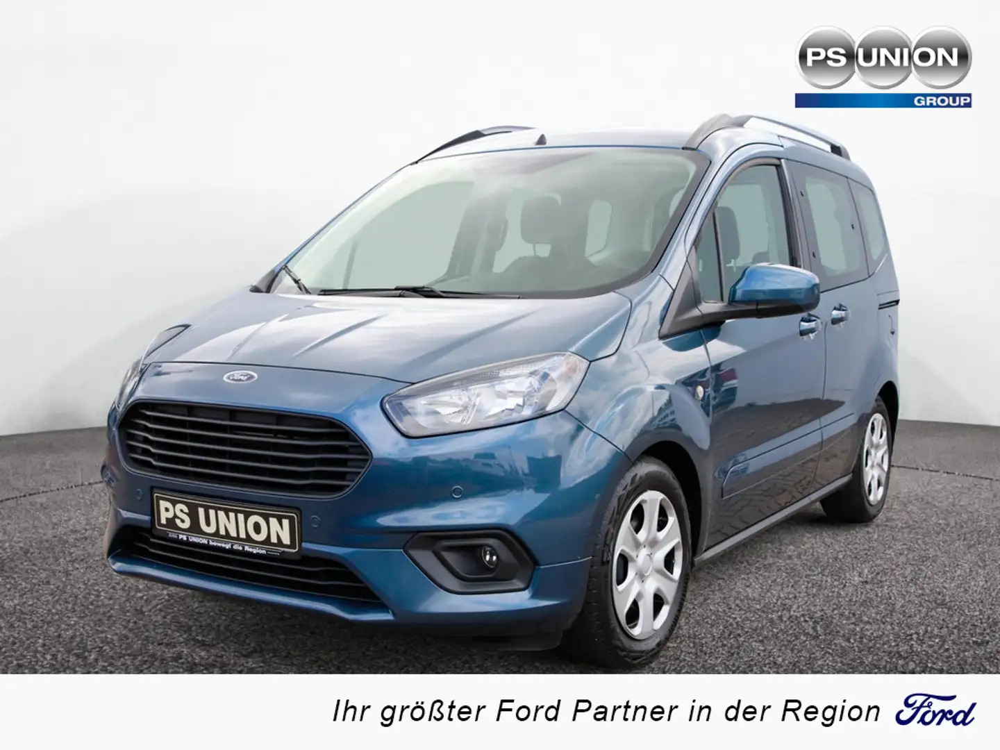 Ford Tourneo Courier KLIMA PDC SHZ NAVI AHK Modrá - 1