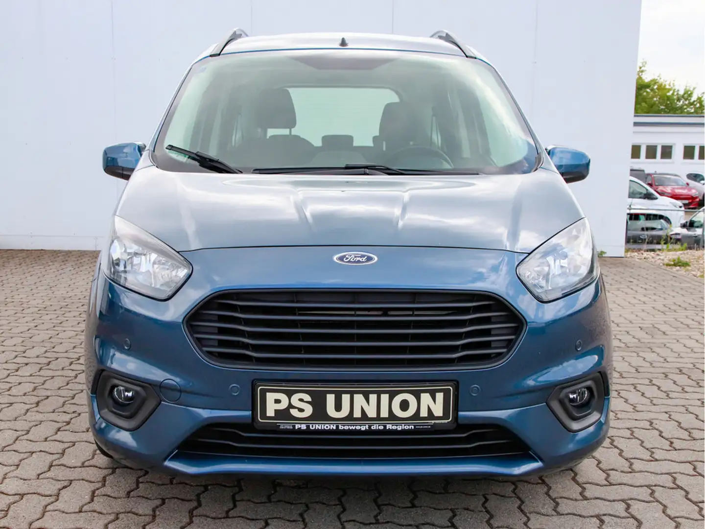 Ford Tourneo Courier KLIMA PDC SHZ NAVI AHK Modrá - 2