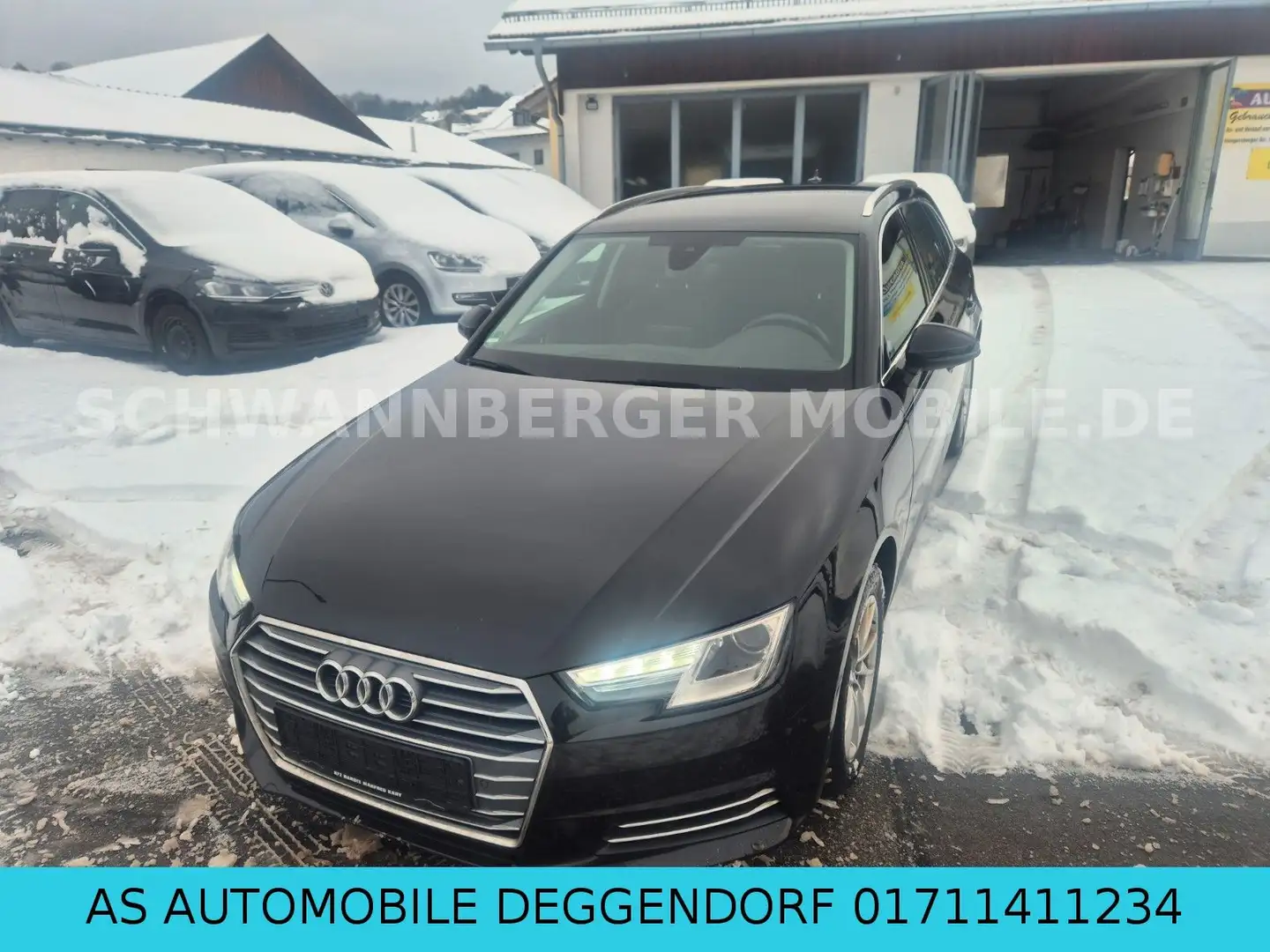 Audi A4 Avant sport-AUTOMATIK-XENON-EURO6 Noir - 1