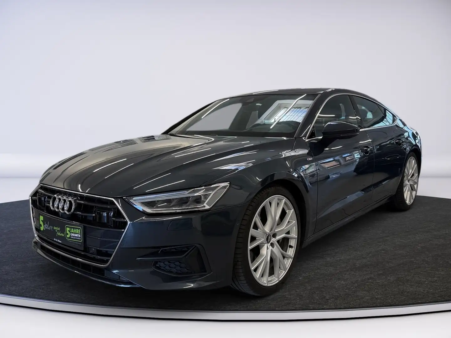 Audi A7 Sportback 55 TFSI quattro S-tronic HUD Pano 360° K Argent - 2