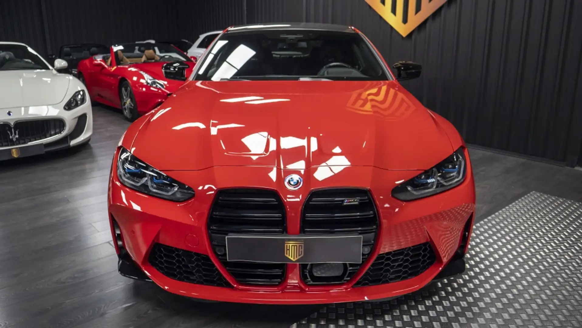 BMW M4 Coupé Competition Rouge - 2