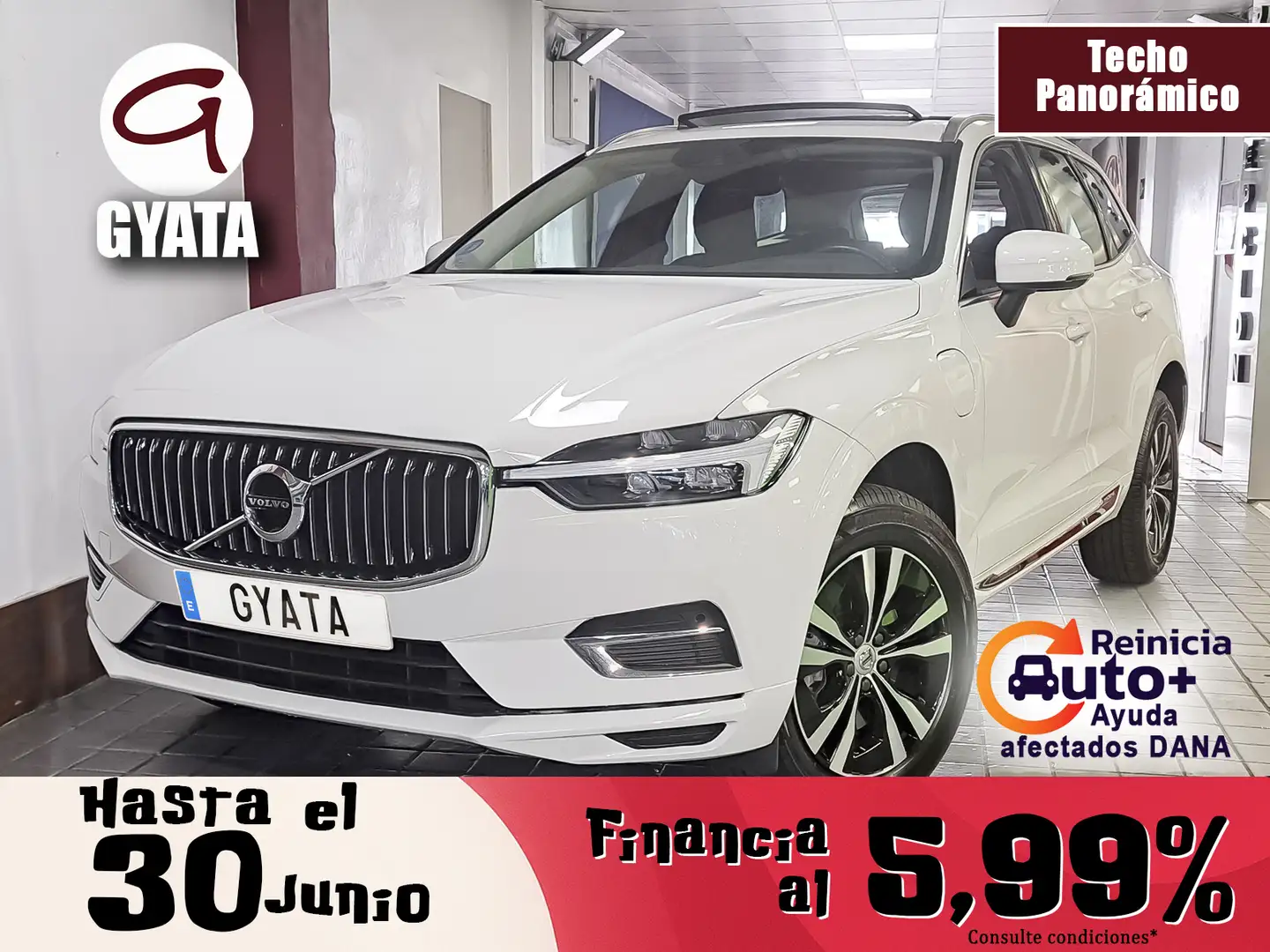 Volvo XC60 T6 Twin Recharge Inscription Expression Blanco - 1