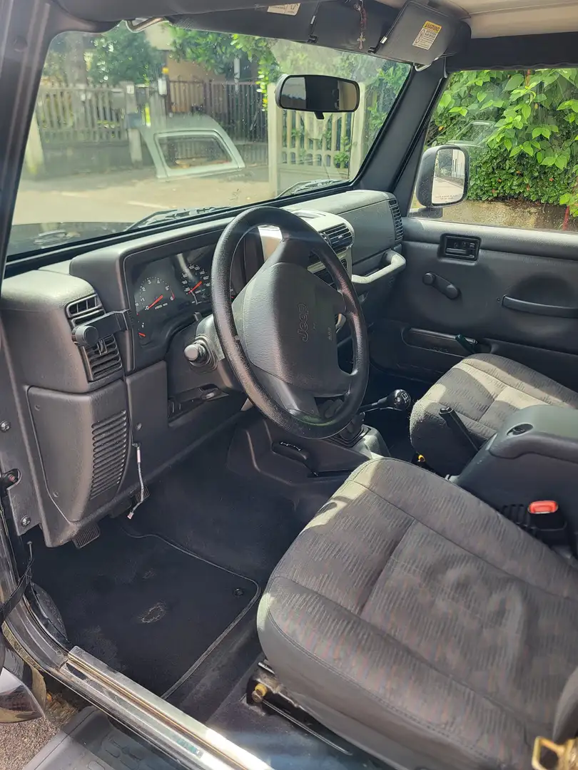 Jeep Wrangler Wrangler II 1998 Hard Top 2.4 Sport Nero - 2