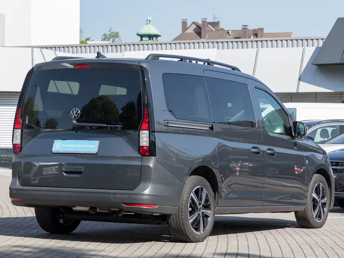 Volkswagen Caddy 2.0 TDI 4M AHK STHZG LM17 Grau - 2