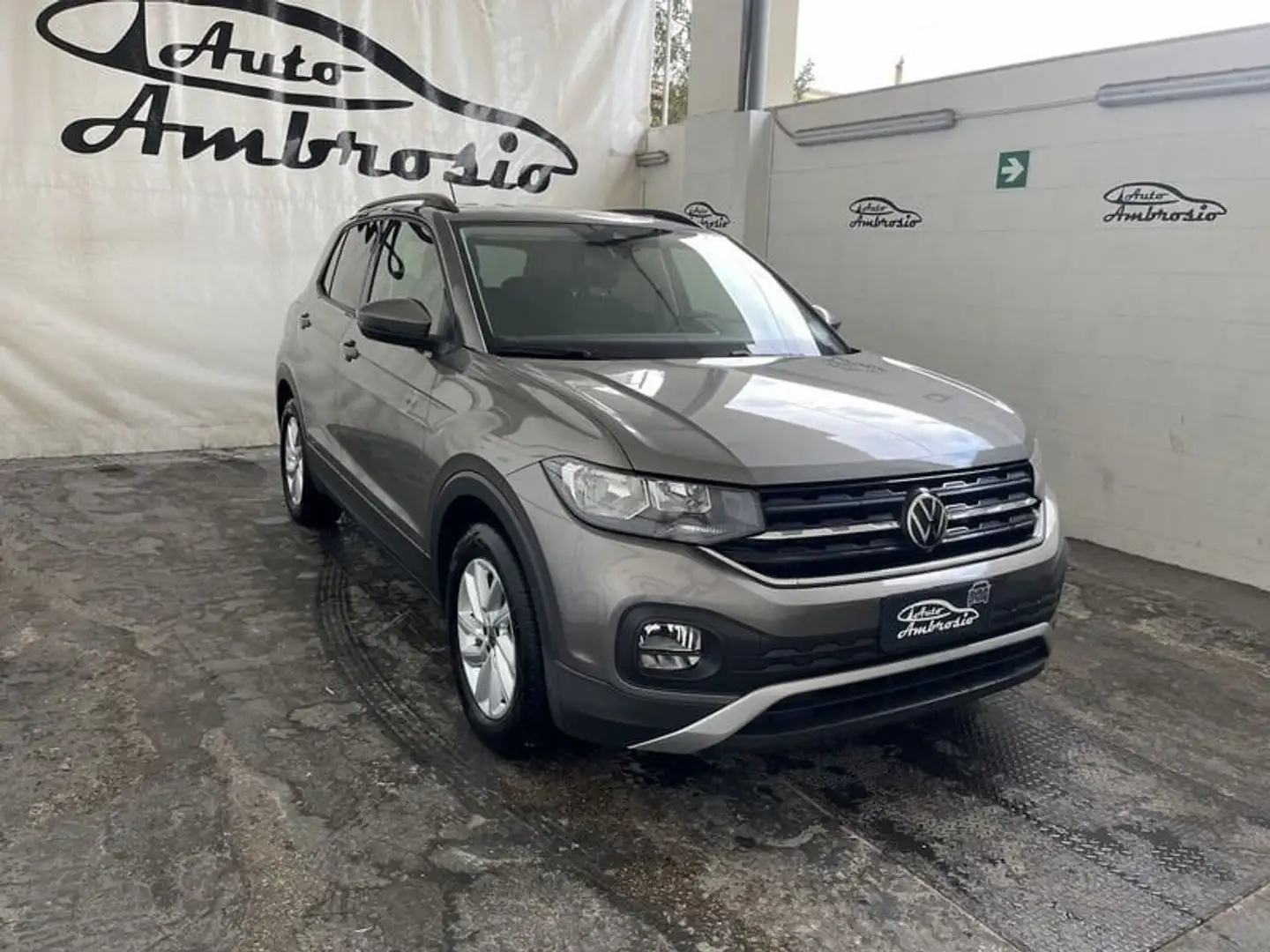 Volkswagen T-Cross 1.0 TSI 110 CV Advanced TUA DA 189,00 AL MESE Grijs - 2
