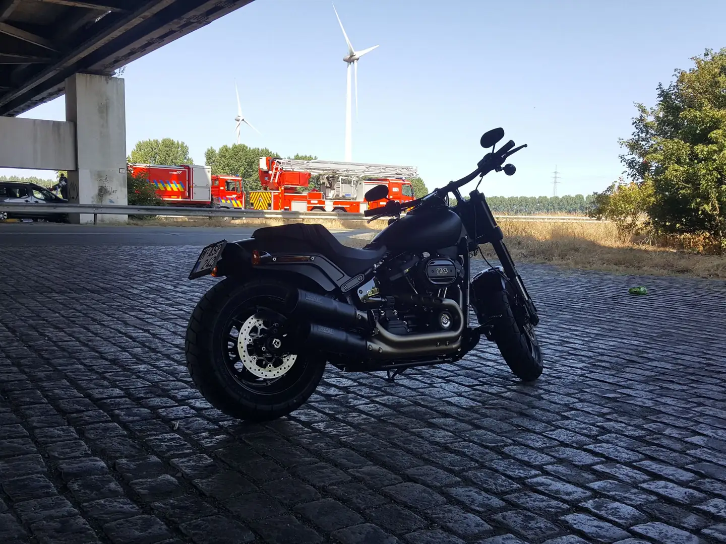 Harley-Davidson Fat Bob 114Ci Noir - 1