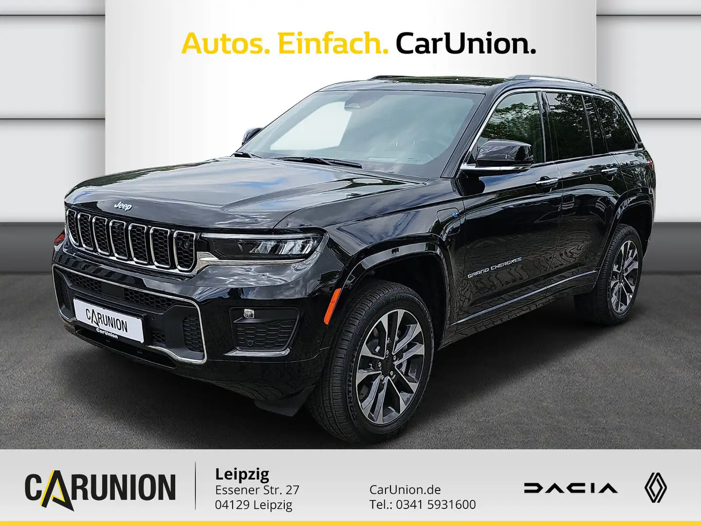 Jeep Grand Cherokee Overland PHEV 4xe Negro - 1