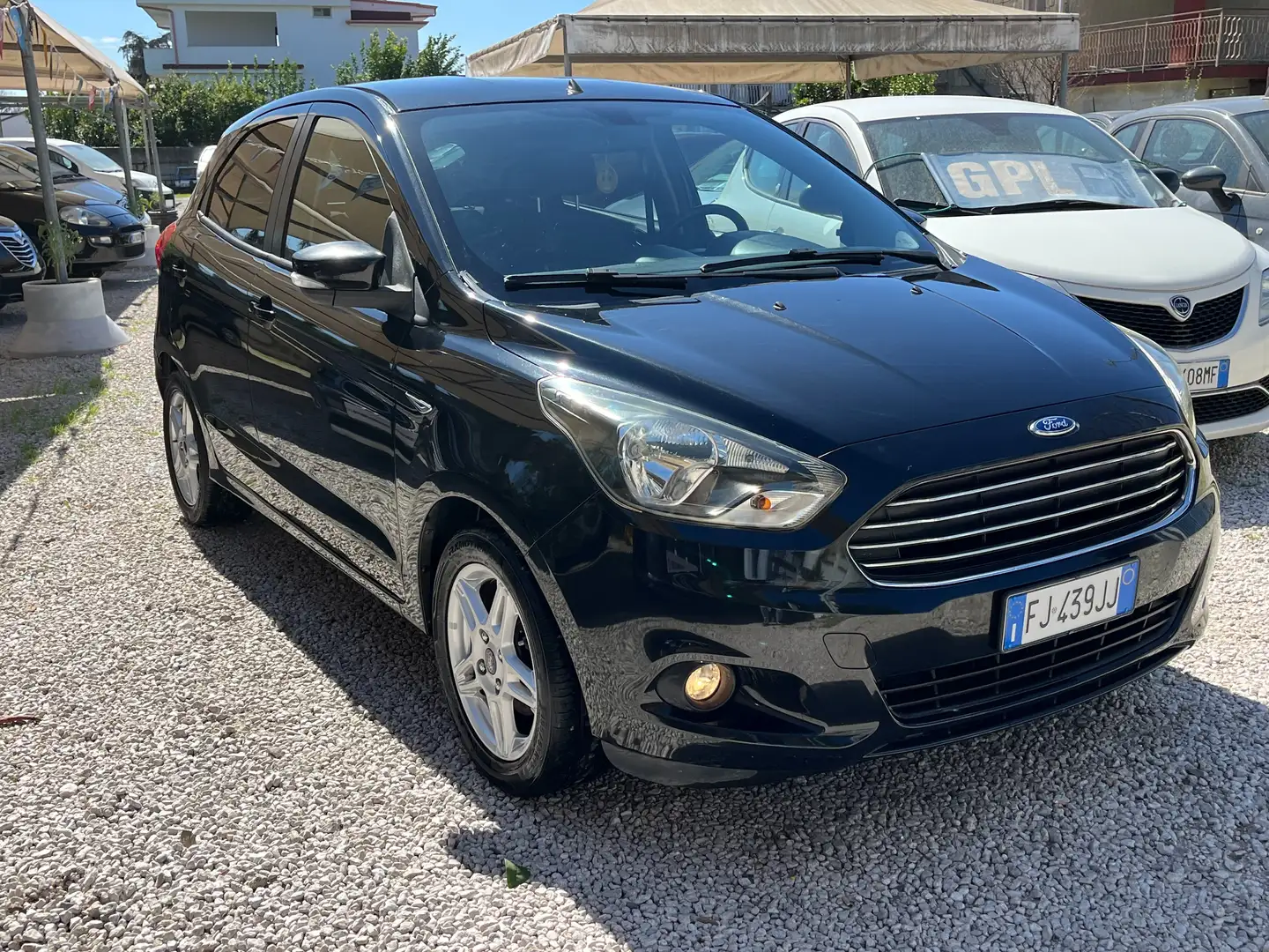 Ford Ka/Ka+ 1200 BENZINA 85CV 5 PORTE 85000 KM CERTIFICATI 17 Zwart - 1