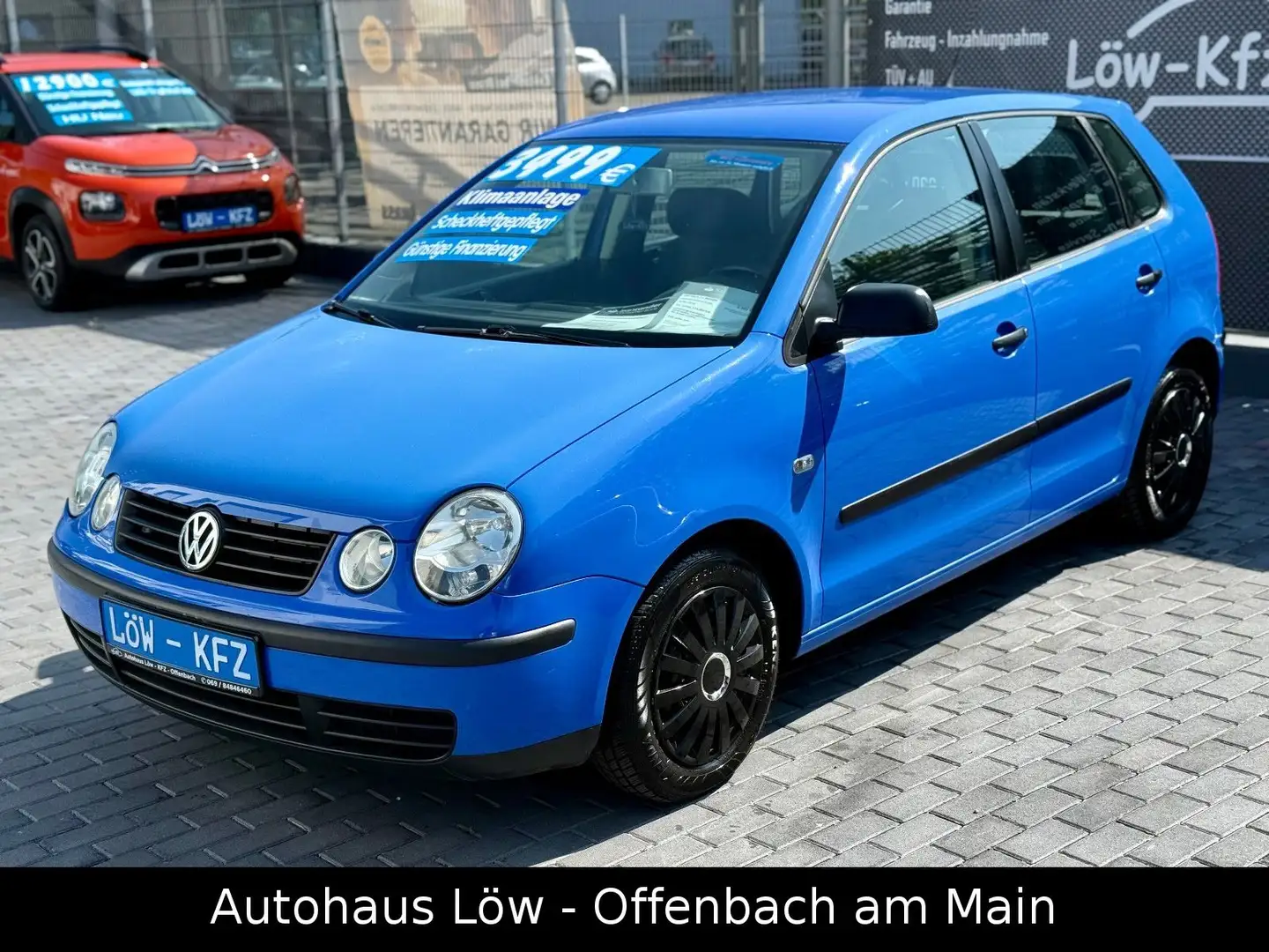 Volkswagen Polo IV TÜV 04.2027 ALLWETTERREIFEN SCHECKHEFT Niebieski - 2