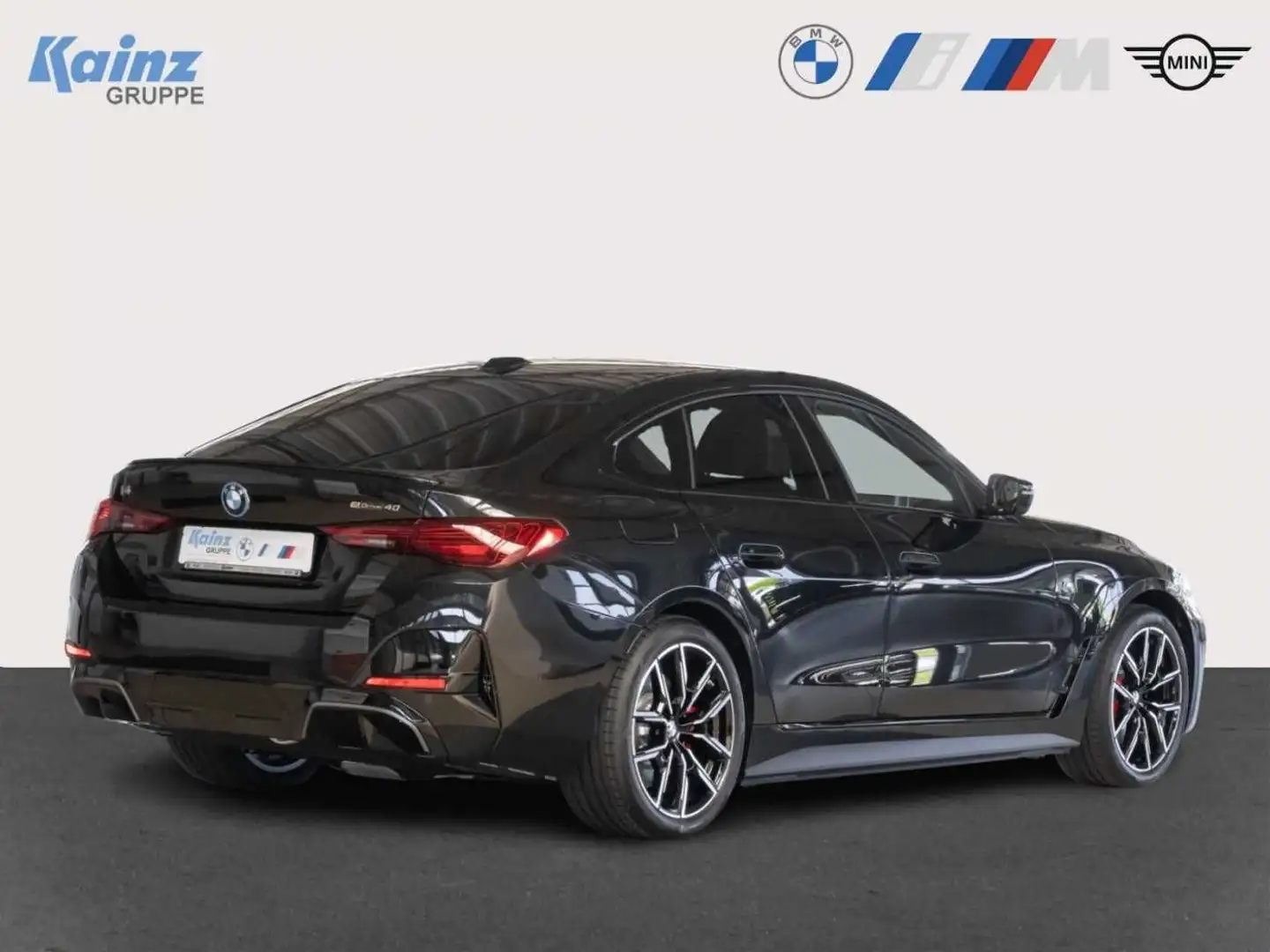 BMW i4 eDrive40 Gran Coupe/M Sport Pro/Innovationspa Schwarz - 2