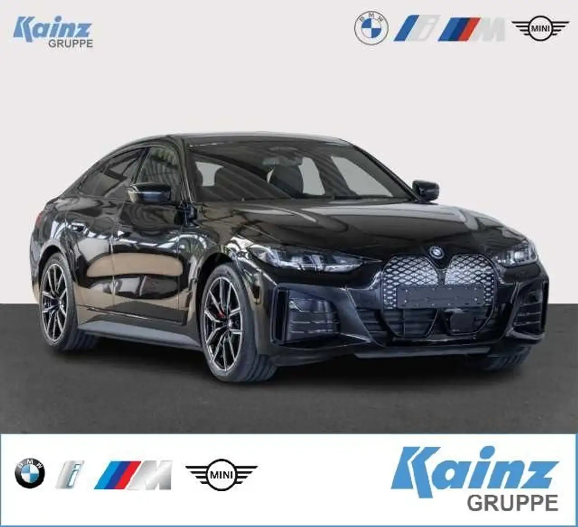 BMW i4 eDrive40 Gran Coupe/M Sport Pro/Innovationspa Schwarz - 1