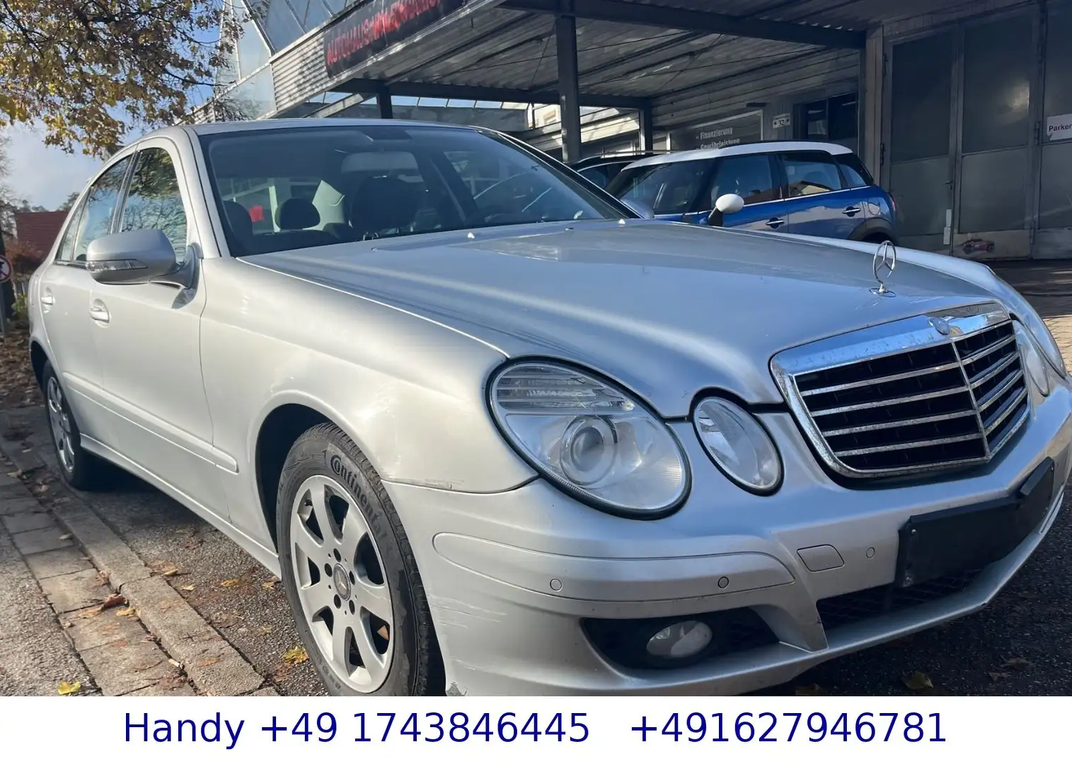 Mercedes-Benz E 200 E200 CDI Lim. 2.2 Ltr/PDC/TÜV AU 07.2027/SHZ/AHK Silber - 2