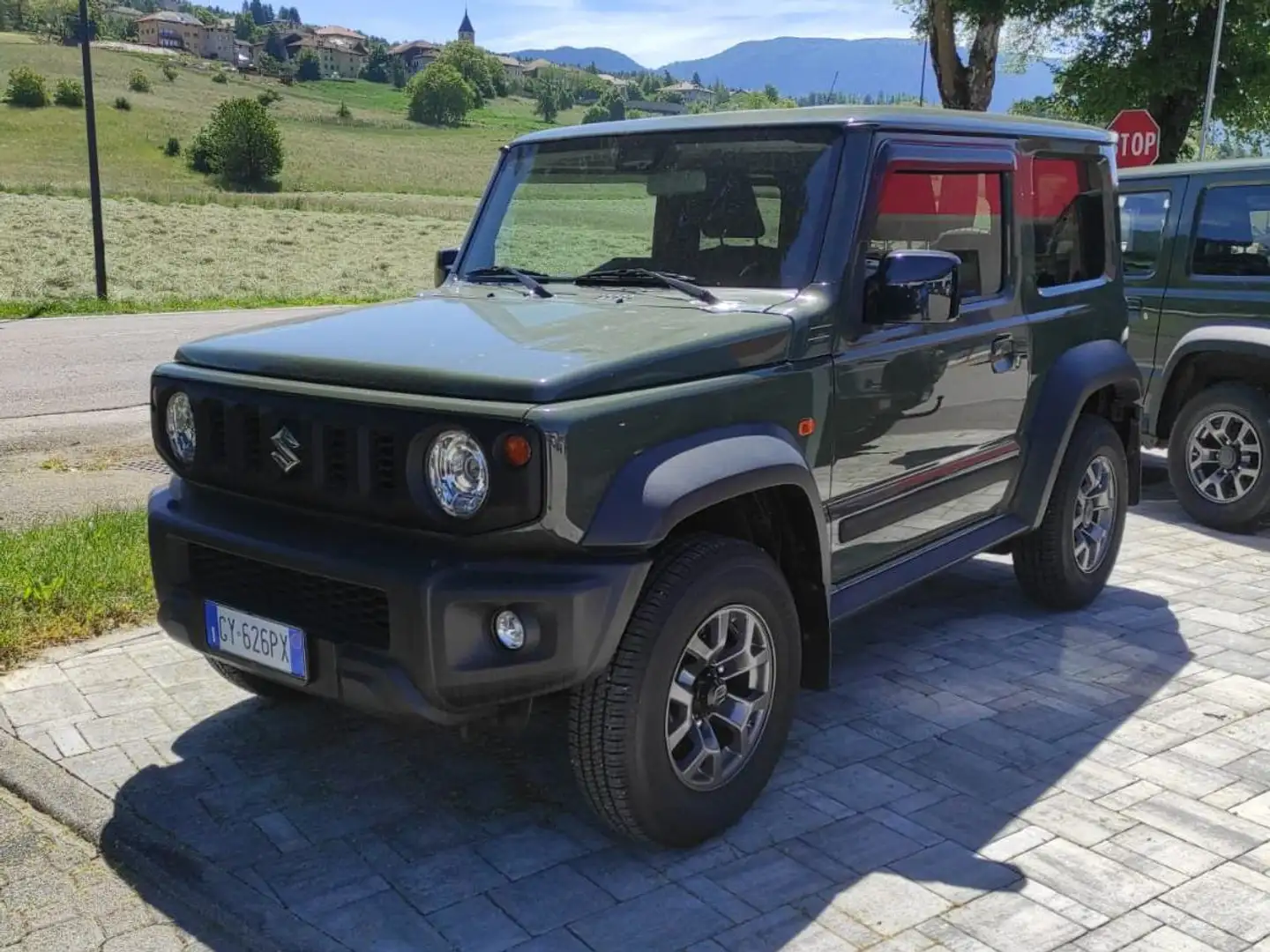 Suzuki Jimny 1.5 Top 4X4 4wd allgrip 4 POSTI - GANCIO TRAINO Groen - 2
