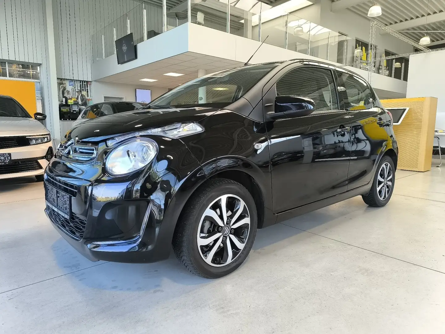Citroen C1 1.0 B*ParkSens.A+CAM*Navi*CruisC*S/S*A/C*BLTH*USB* Schwarz - 1