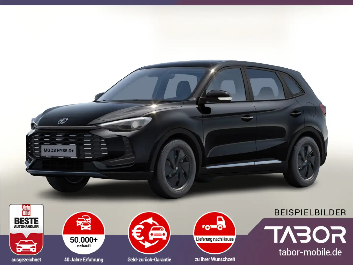 MG ZS Hybrid+ 197 Comfort LED Nav ACC Kam Keyl VirC Schwarz - 1