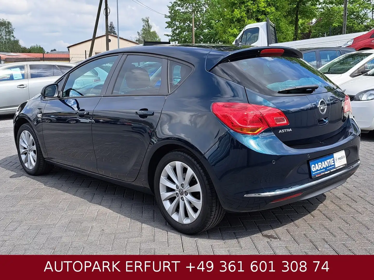 Opel Astra J Active*Klima*Temp*Navi*Phone*StzH*PDC Zelená - 2