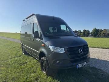 Mercedes-Benz Sprinter 319 CDI Tourer 4x4  | 7G-TRONIC | 3.0 V6 | Campany-Ausbau | Autark