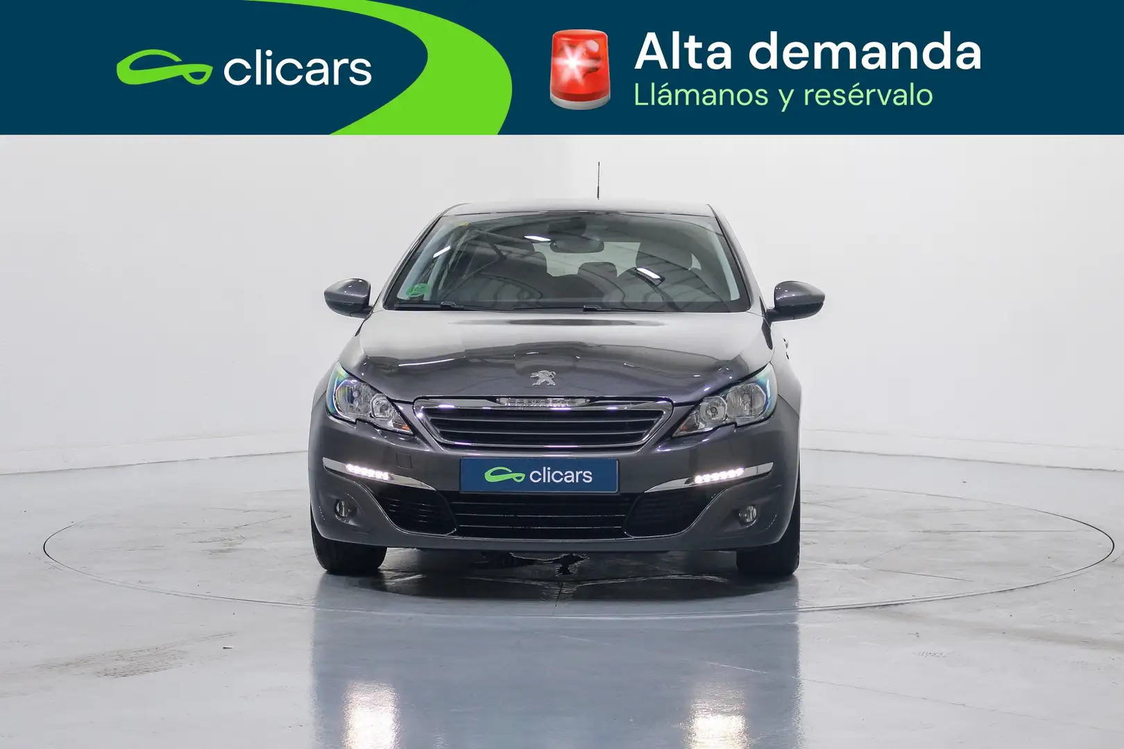 Peugeot 308 1.2 PureTech S&S Style 110 Gris - 2