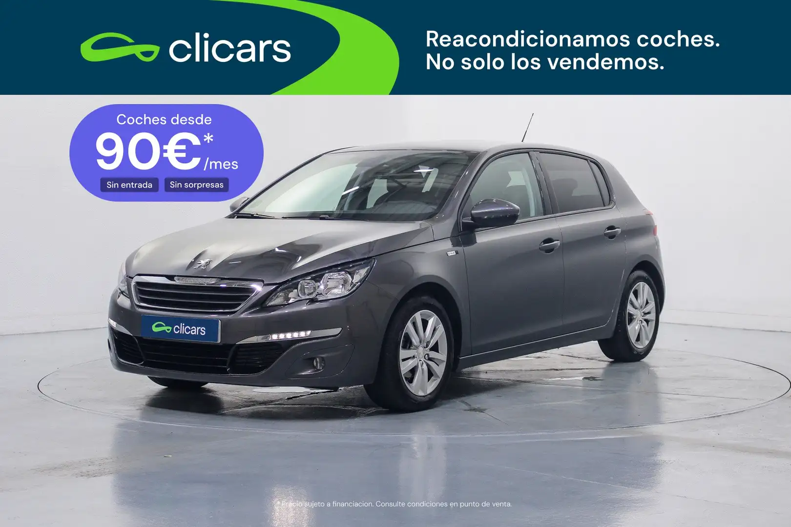 Peugeot 308 1.2 PureTech S&S Style 110 Gris - 1