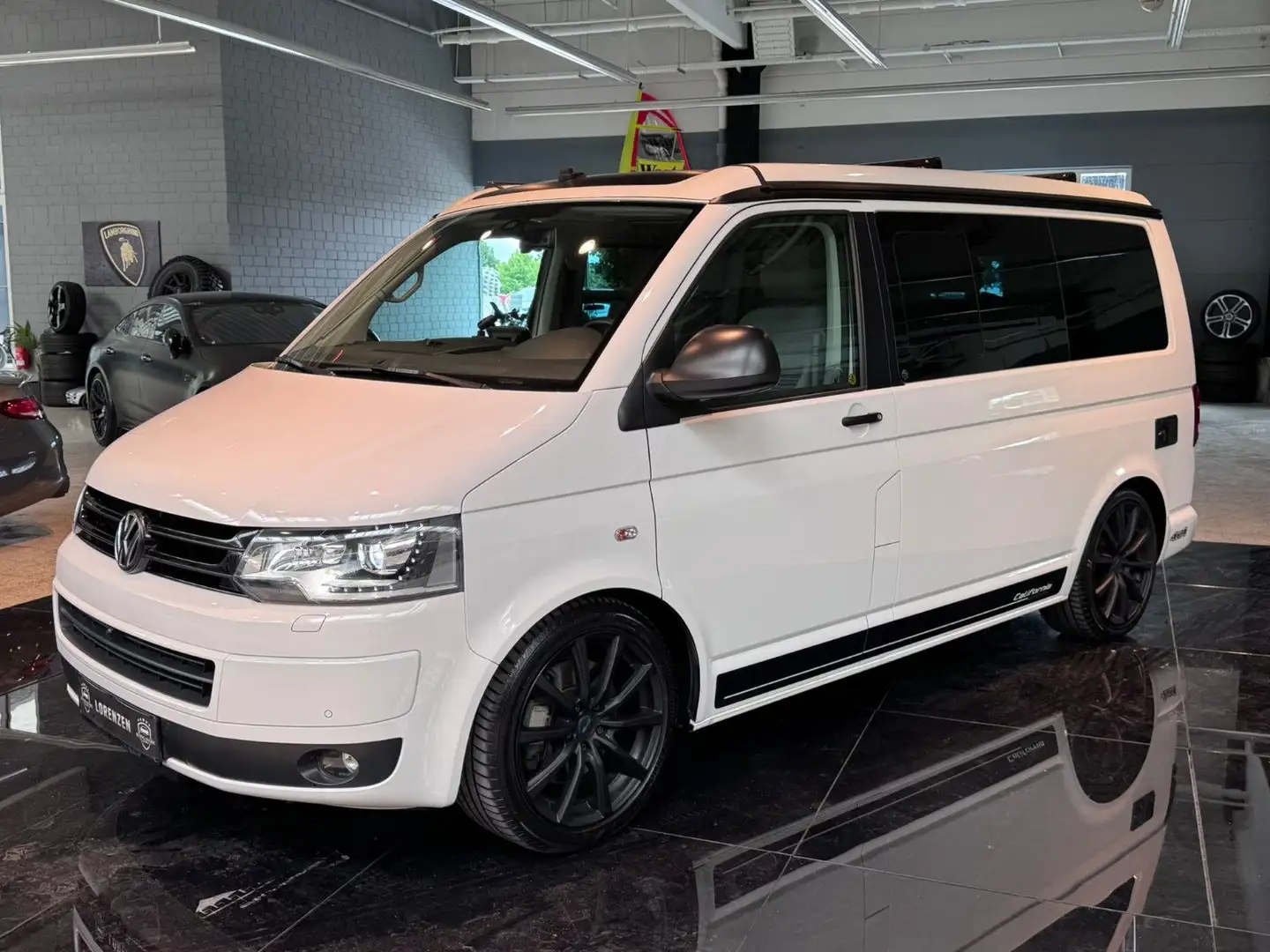 Volkswagen T5 California 4M Comfort Aufstelldach DSG LED TV Blanco - 1