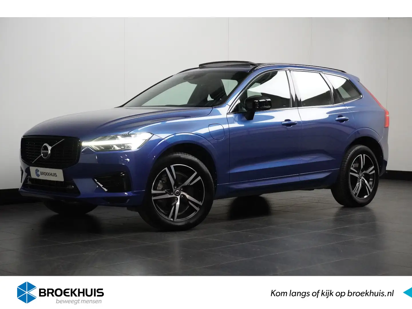 Volvo XC60 T6 Recharge AWD R-Design | Harman Kardon | Panoram Blauw - 1