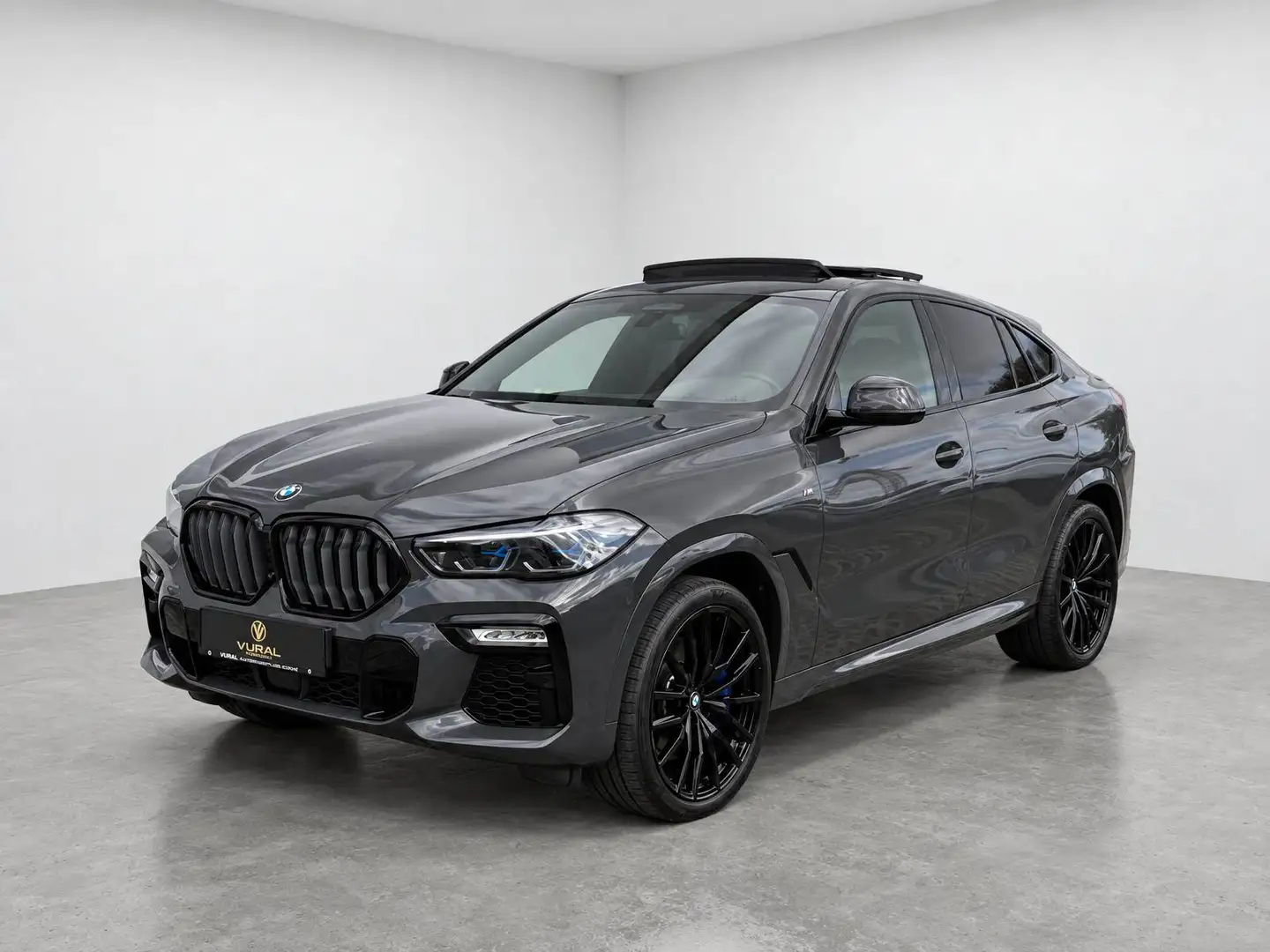 BMW X6 xDrive 40d M-Sport | Panorama | Laserlicht | Iconic Glow | Grau - 2