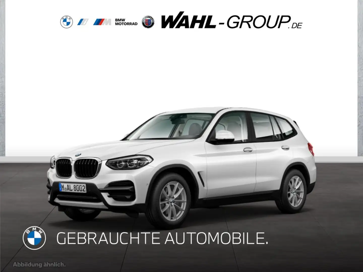 BMW X3 xDrive20d Advantage LED LiveCockpit Prof SHZ PDC A Weiß - 1